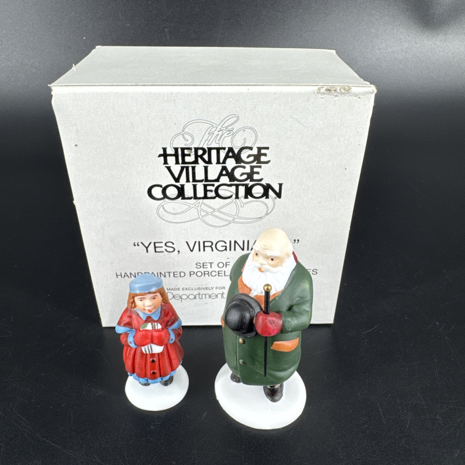 Dept. 56 Heritage Village YES VIRGINIA 55890 Retired Ceramic Figures