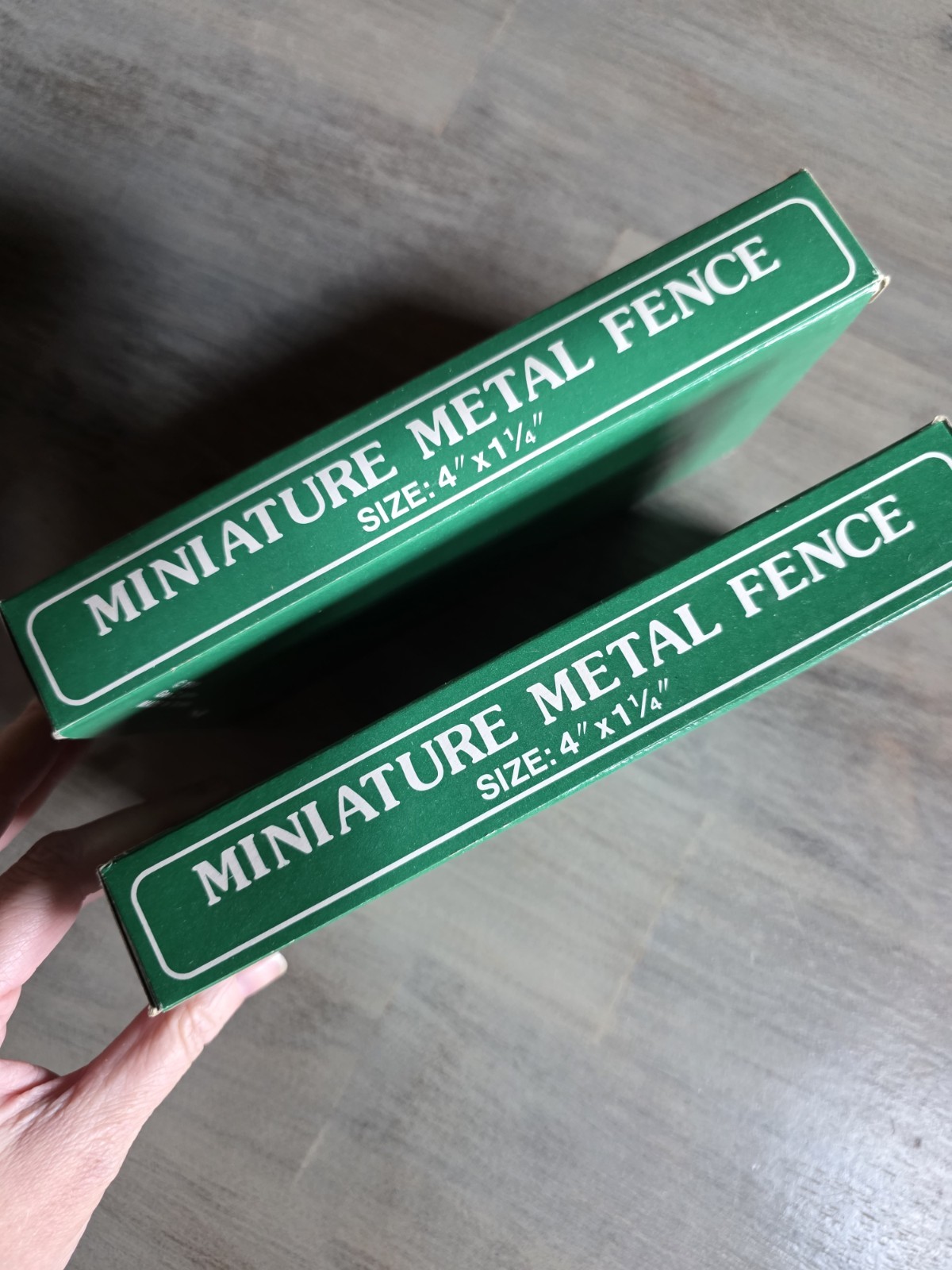 Vintage Lefton Metal White Picket Fence Lot Colonial Christmas Village Collect