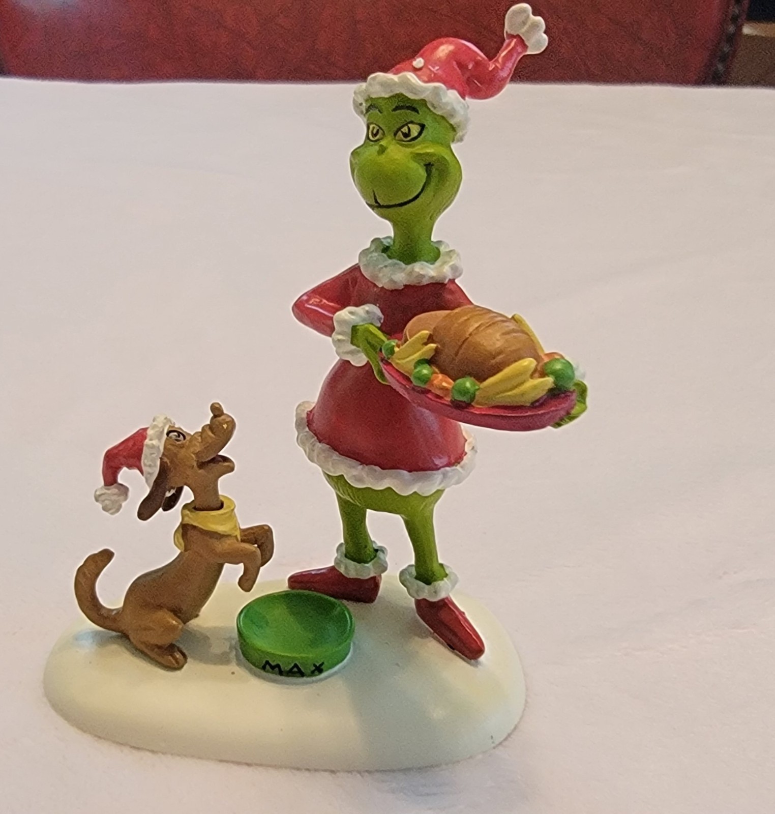 dept 56 Grinch Let’s feast on the roast beast