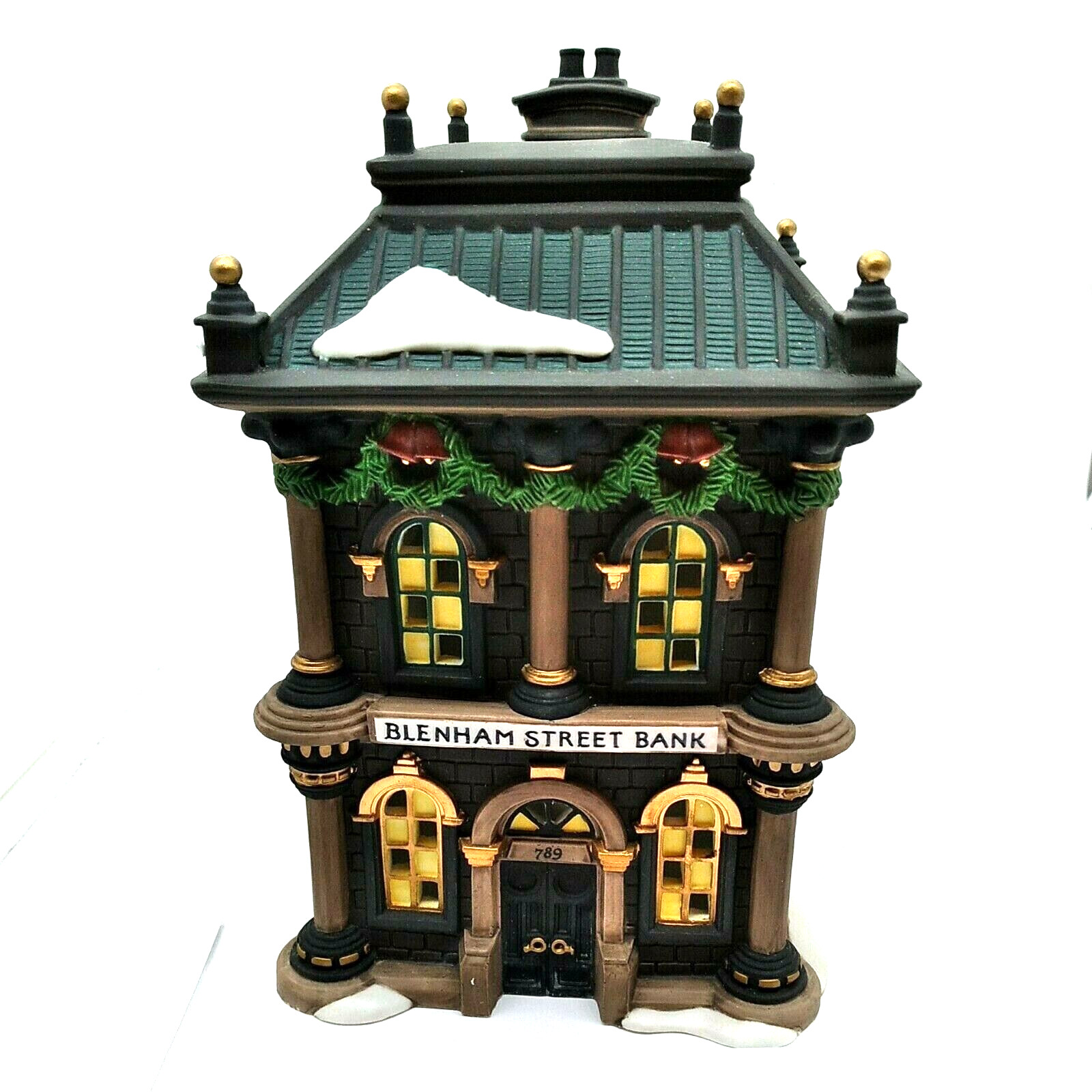 Dept 56 Dickens Village Blenham Street Bank 58330 with Box