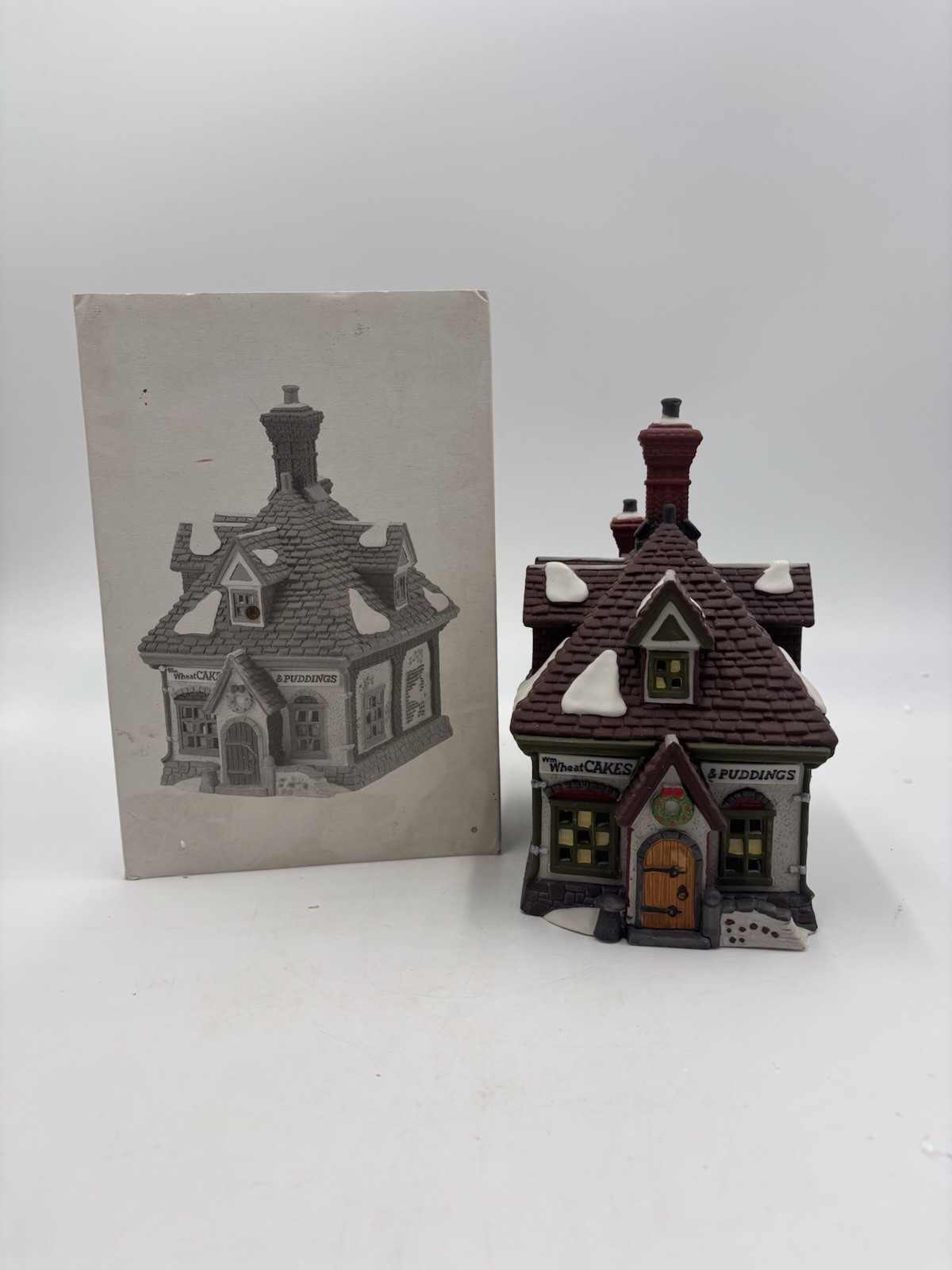 Department 56 Vintage Dickens Village WM. Wheat Cakes & Puddings 5808-4
