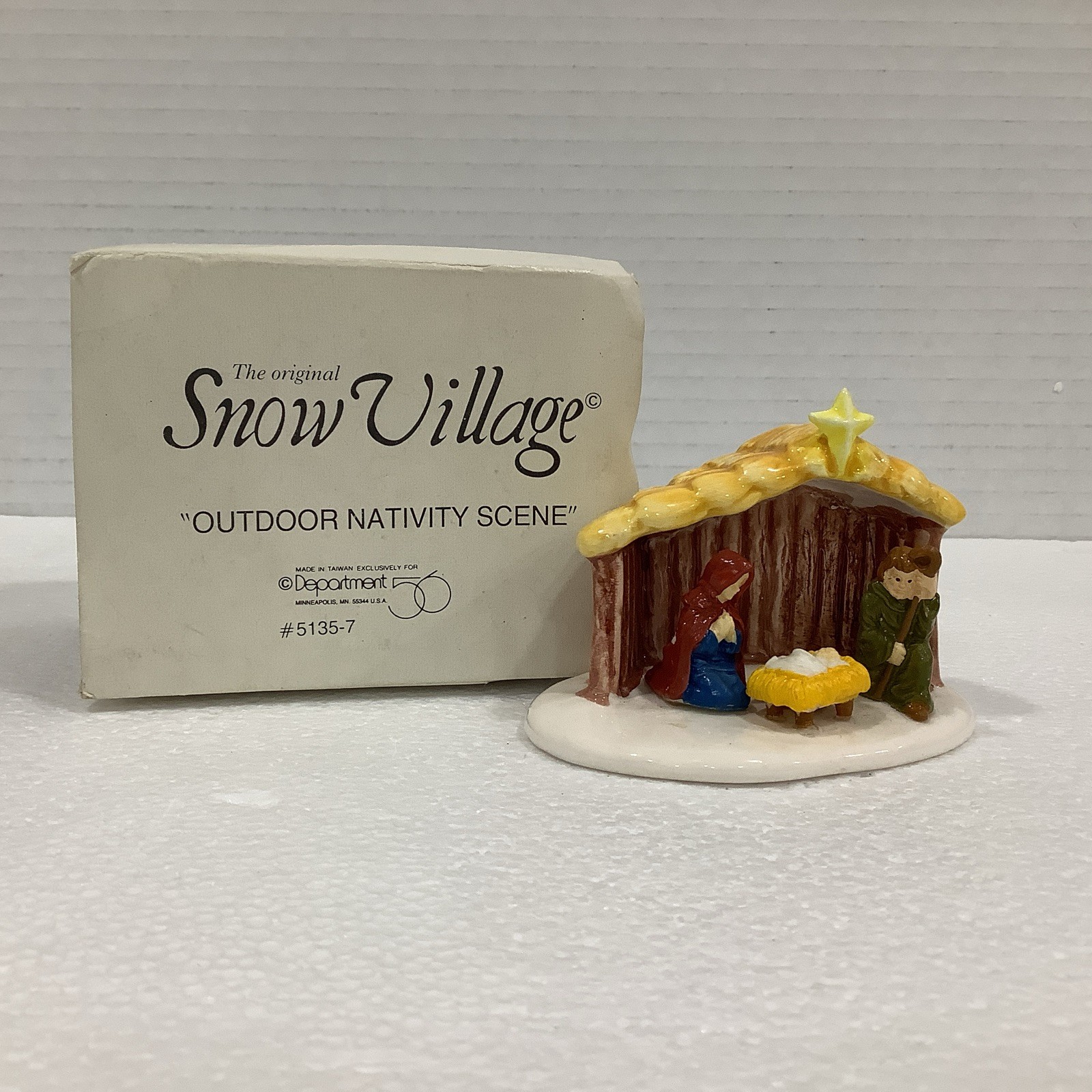 Department 56 Snow Village “Outdoor Nativity Scene” 51357 Accessory
