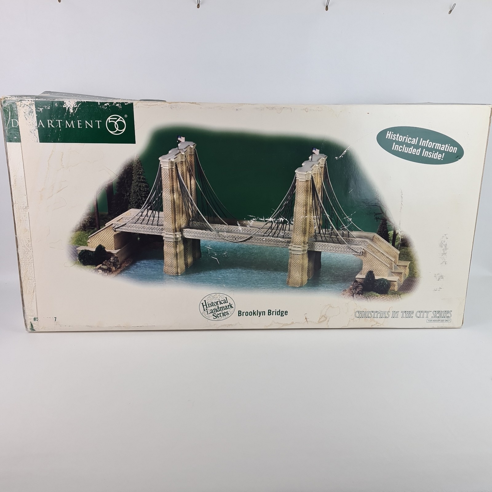 🚨 Department 56 Brooklyn Bridge 59247 Christmas In The City Historical Building