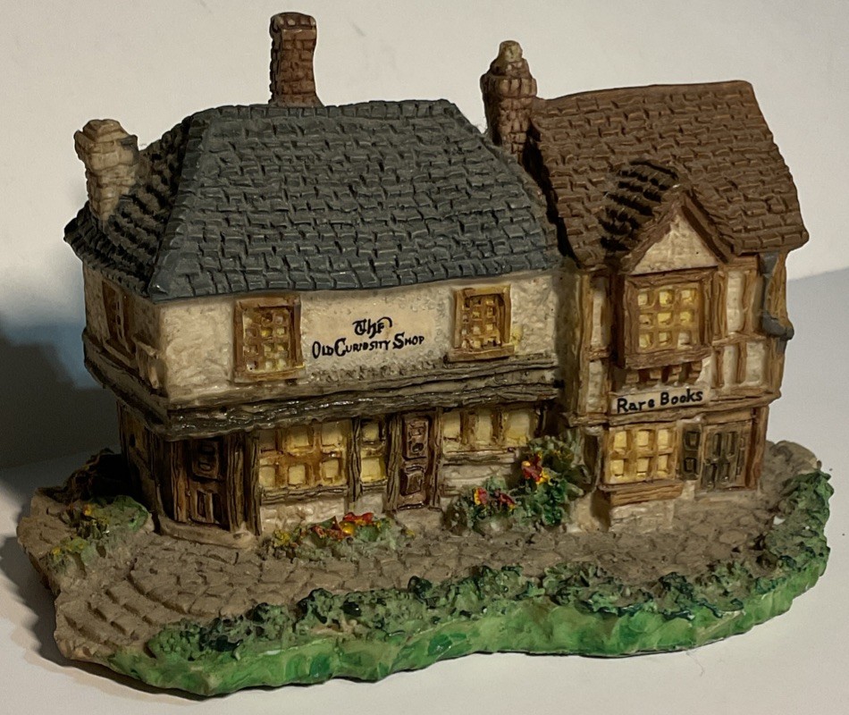 1987 Dept 56 Dickens Miniature Old Curiosity Shop Rare Books House