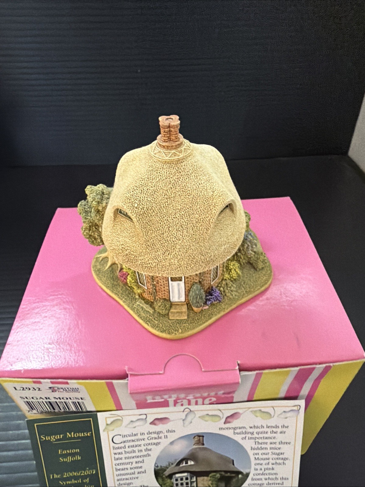 Lilliput Lane Sugar Mouse Cottage L2932 with Box & Deeds Mint Condition
