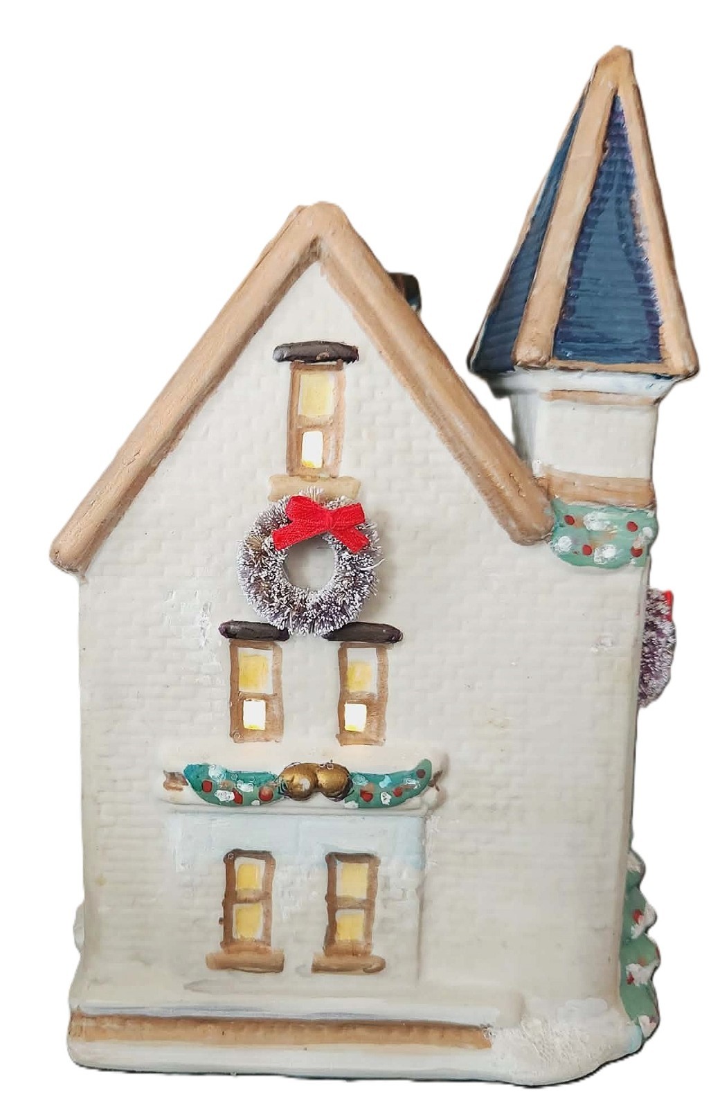 HOLIDAY TIME CHRISTMAS VILLAGE HOUSE – CITY HALL BUILDING
