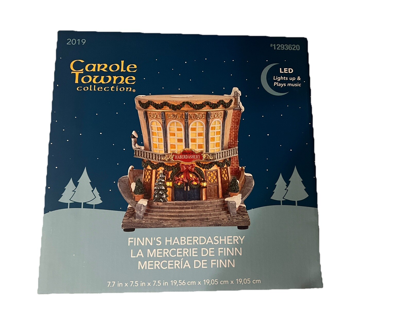2019 Carole Towne Collection Finn’s Haberdashery Lights Plays 8 Songs New