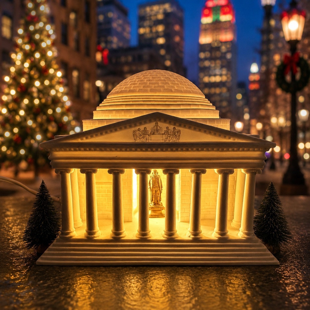 Department 56: The Jefferson Memorial, American Pride Collection #57704