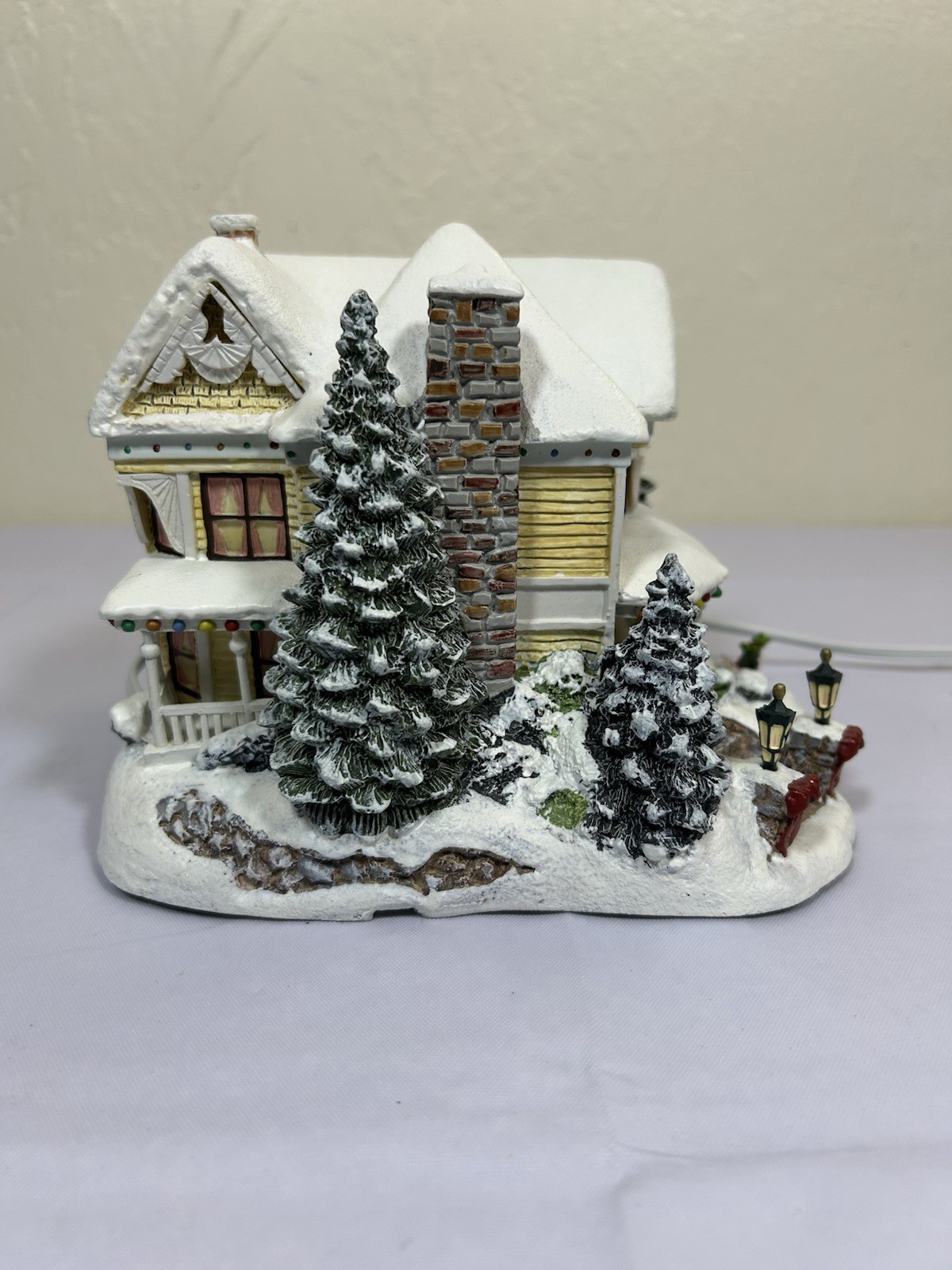 Hawthorne Village Thomas Kinkade Victorian Homestead Christmas Collection