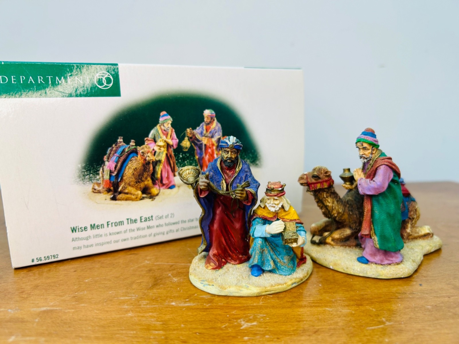Dept. 56 Little Town of Bethlehem “Wise Men From the East” Holy Land 59792 w Box
