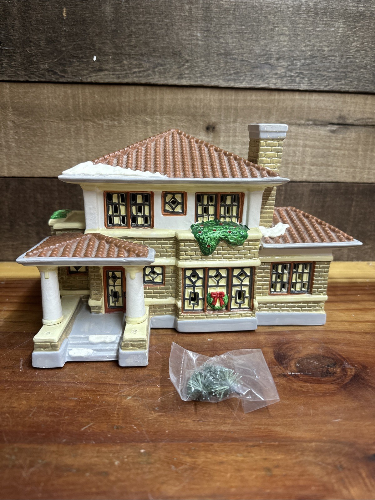 Dept 56 Snow Village Prairie House (American Architecture Series) #51560 In Box