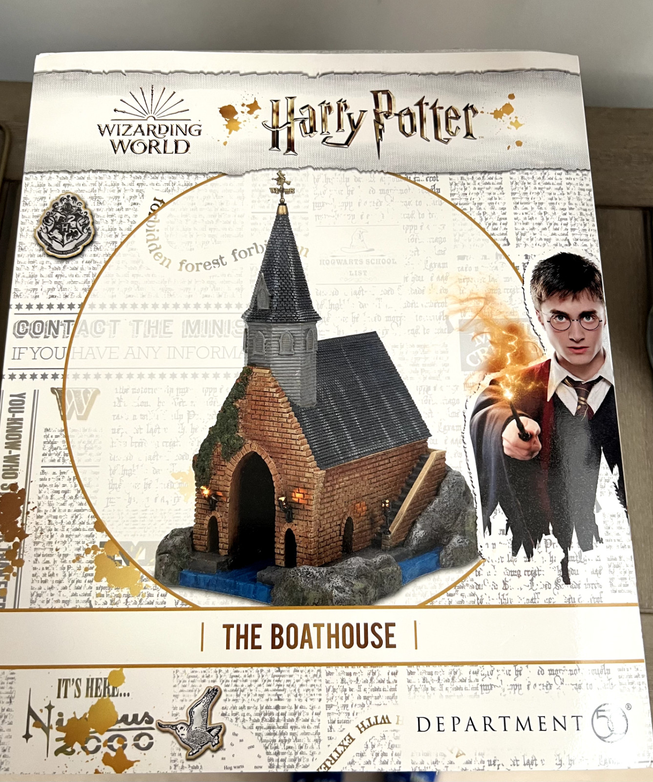 Department 56 Harry Potter Village The Boathouse Collectibles Multicolor -…