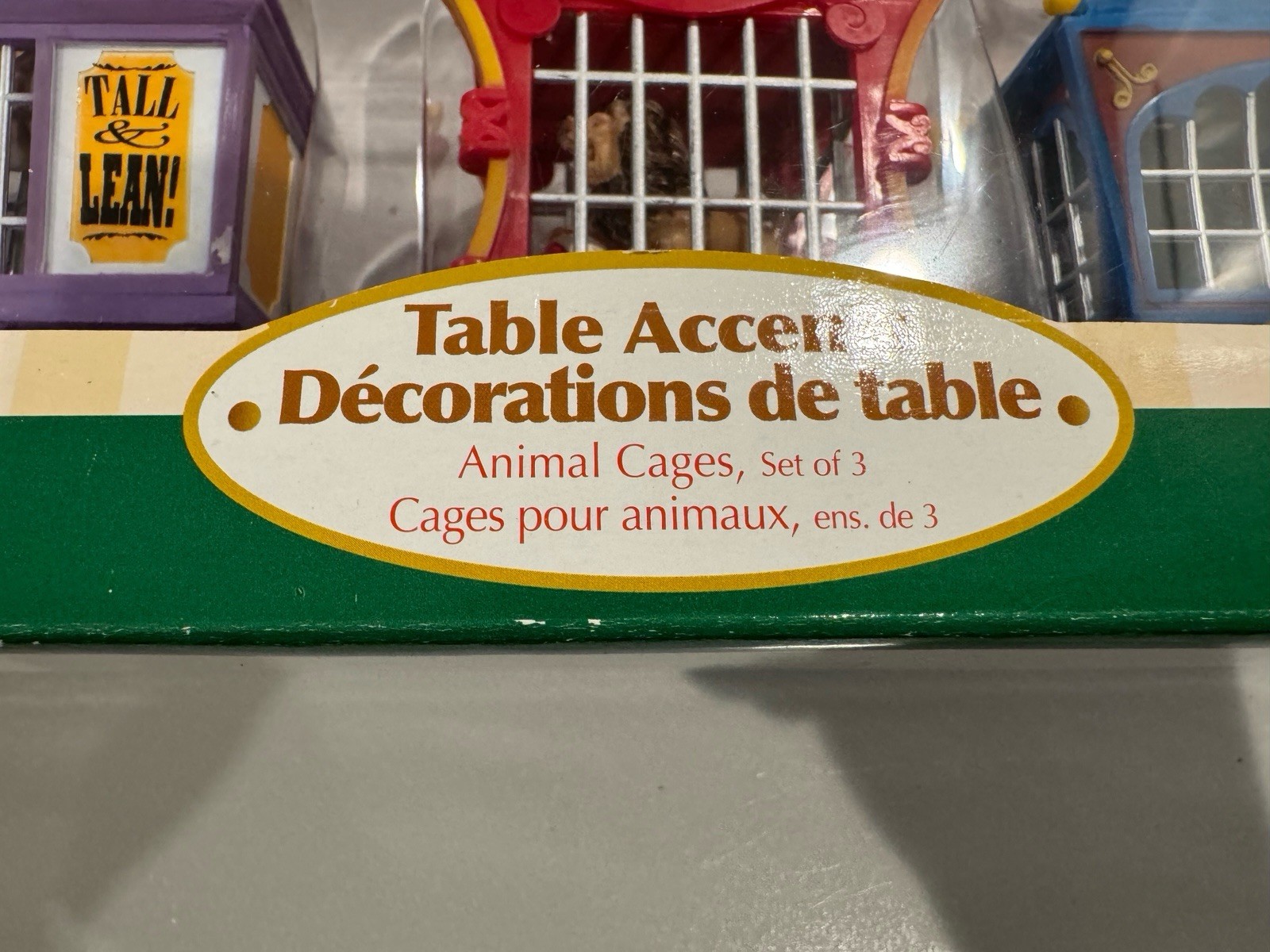 Lemax Carnival Circus Animal’s in Cages Set of 3 Village Collection #63581