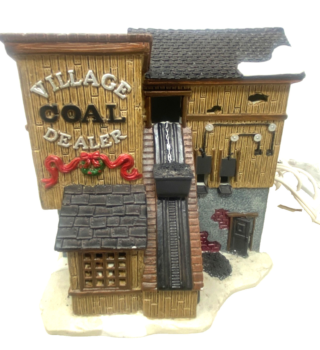 2000 Lemax Caddington Village Christmas Village Lighted Village Coal Dealer Shop