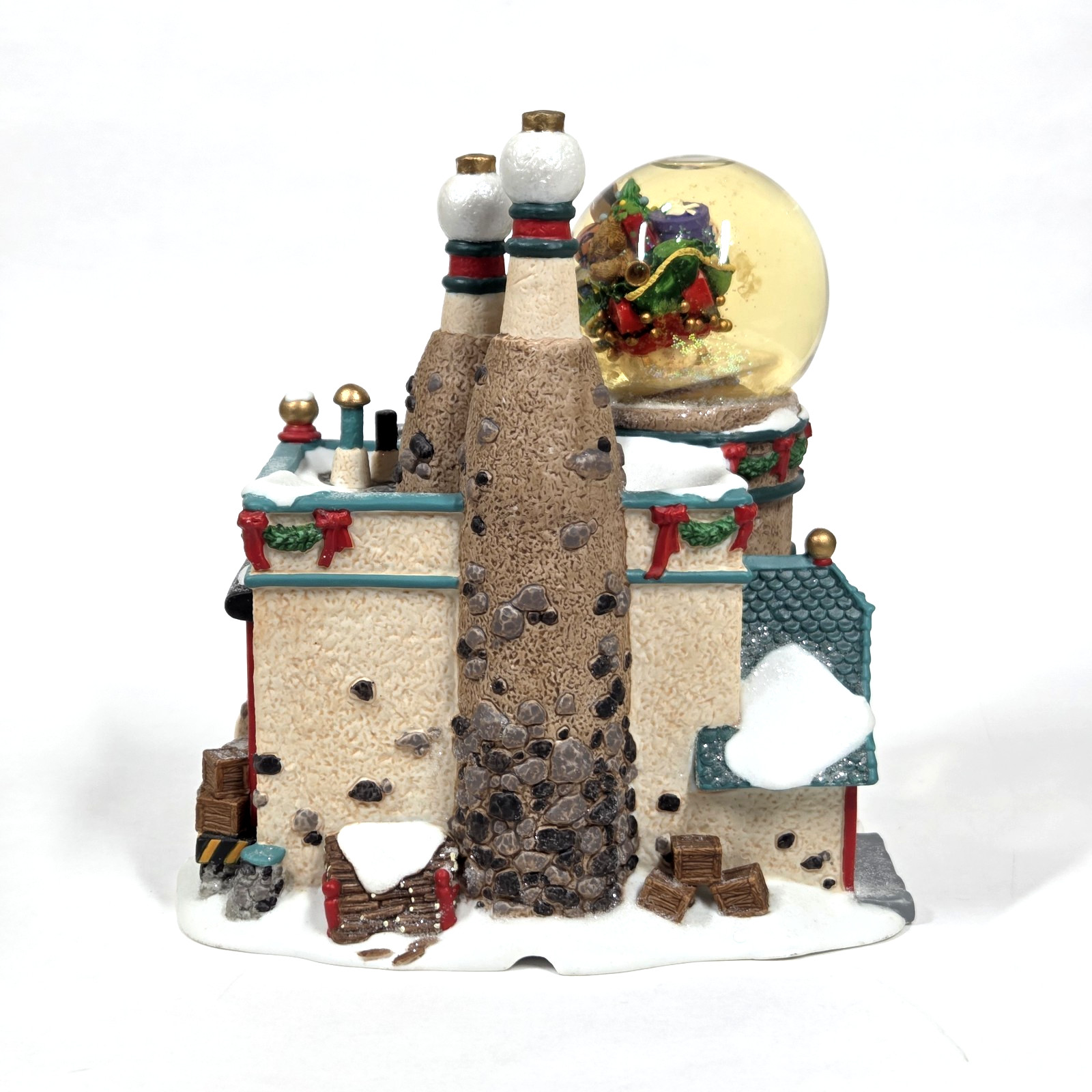 Dept 56 North Pole Series Flurry’s Snowglobe Maker Christmas Village 56763 Box