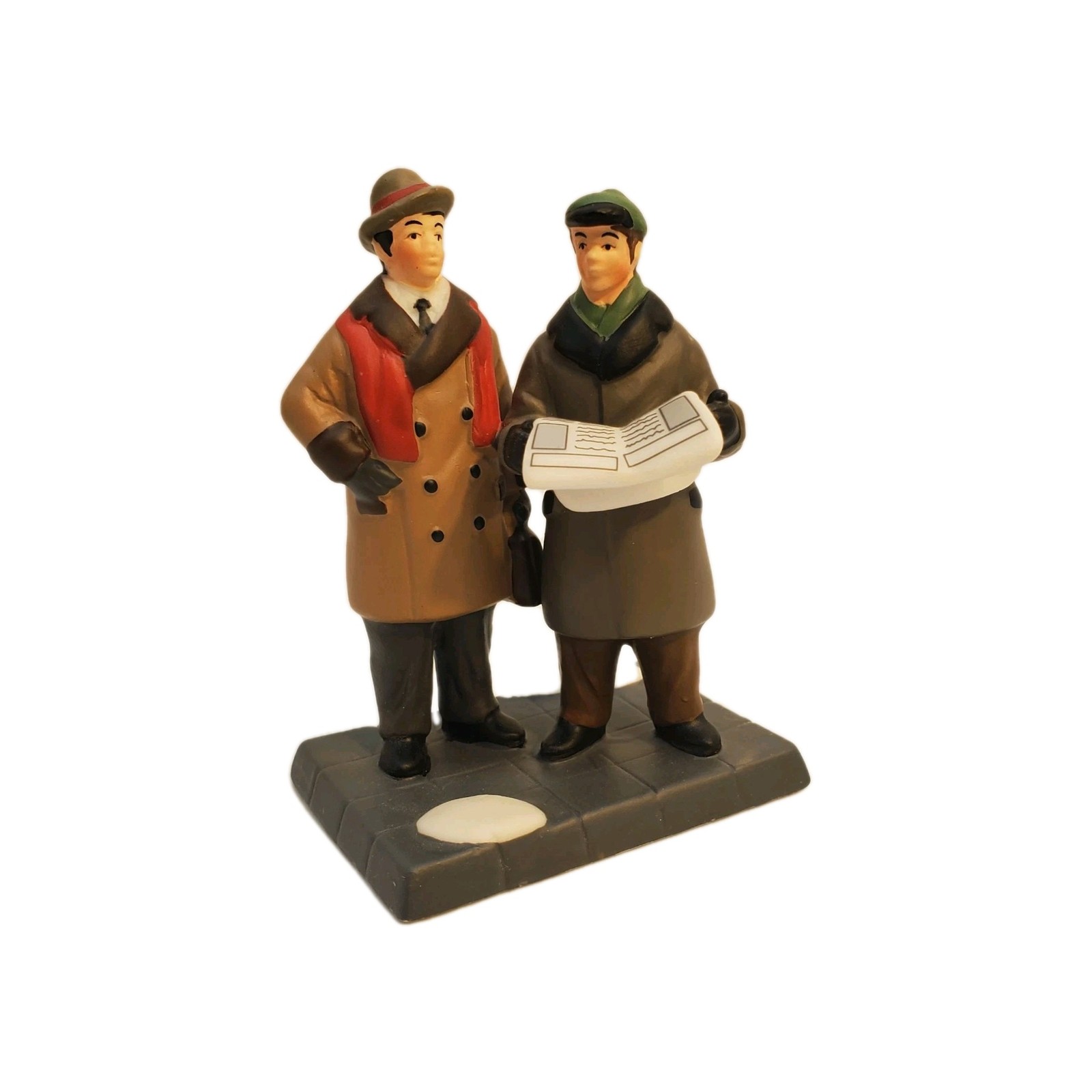 Dept 56 Christmas In The City Breaking News 6007589 New York Newspaper Village