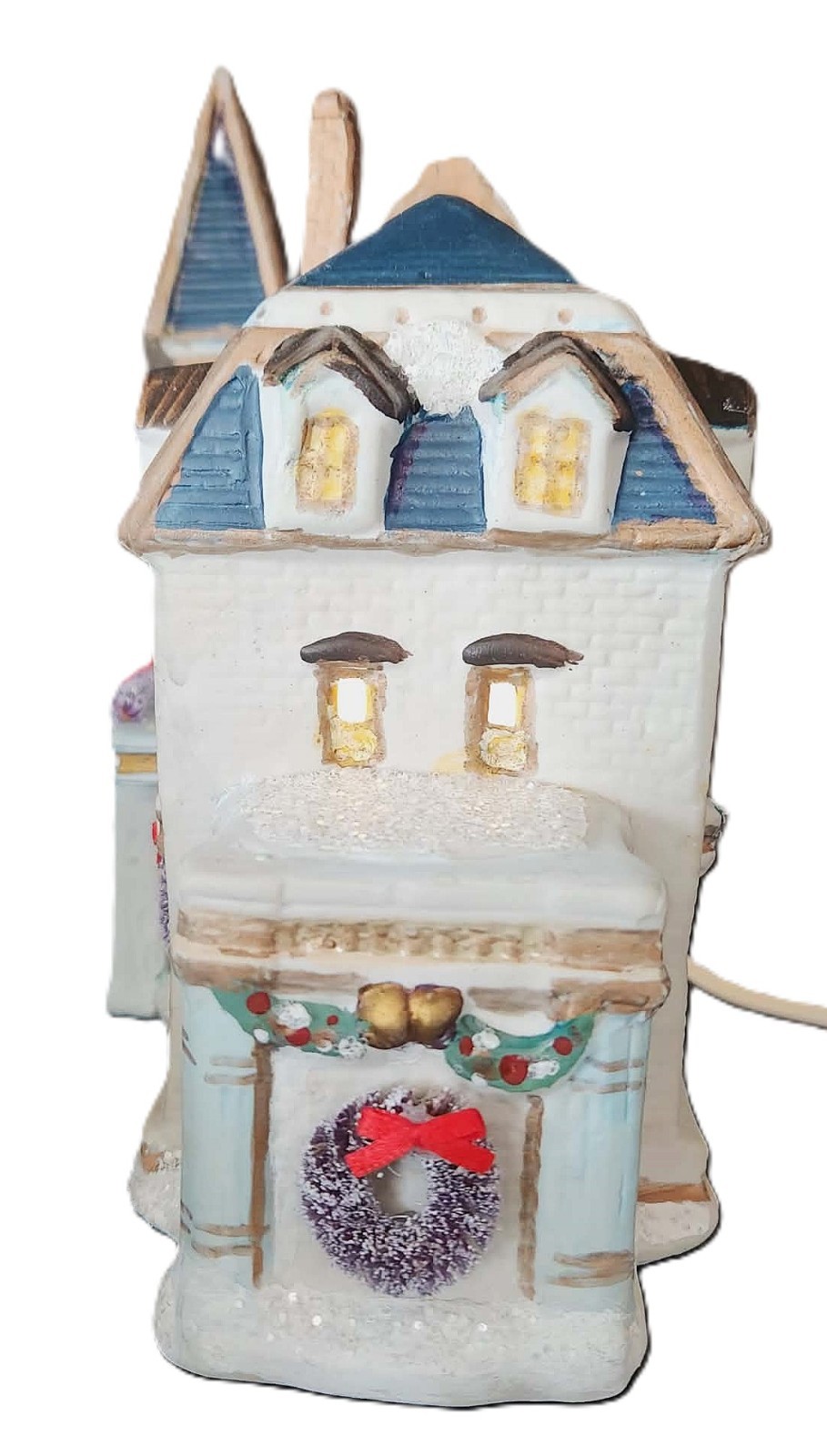 HOLIDAY TIME CHRISTMAS VILLAGE HOUSE – CITY HALL BUILDING