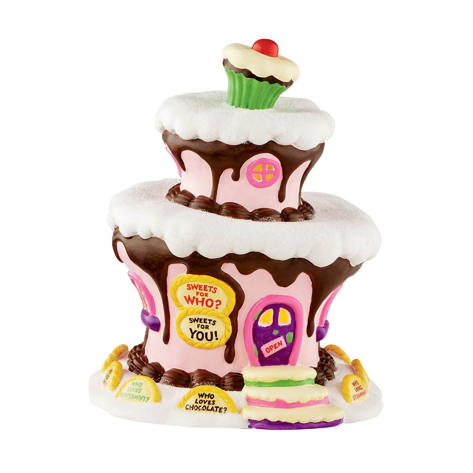 The Grinch, Dr. Seuss, Dept. 56., Who-Ville Sweet Shop 4053063