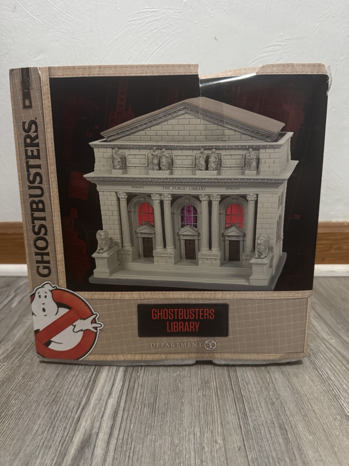 2023 Department 56 Ghostbusters The Public Library 6010482 NEW $280 MSRP