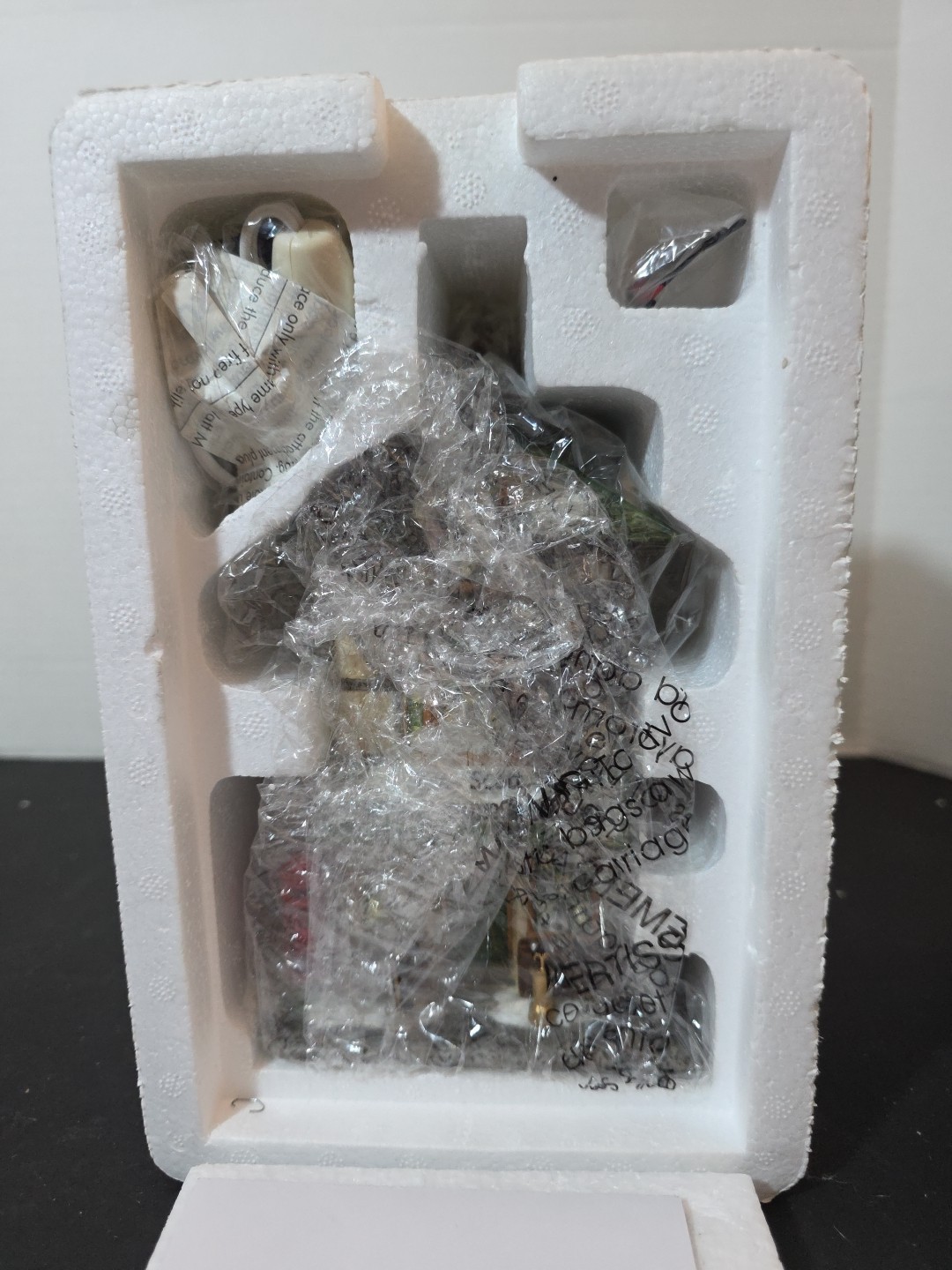 Dept 56 Dickens Village “A.G. Scott Hats & Walking Sticks” #58741 Lighted House