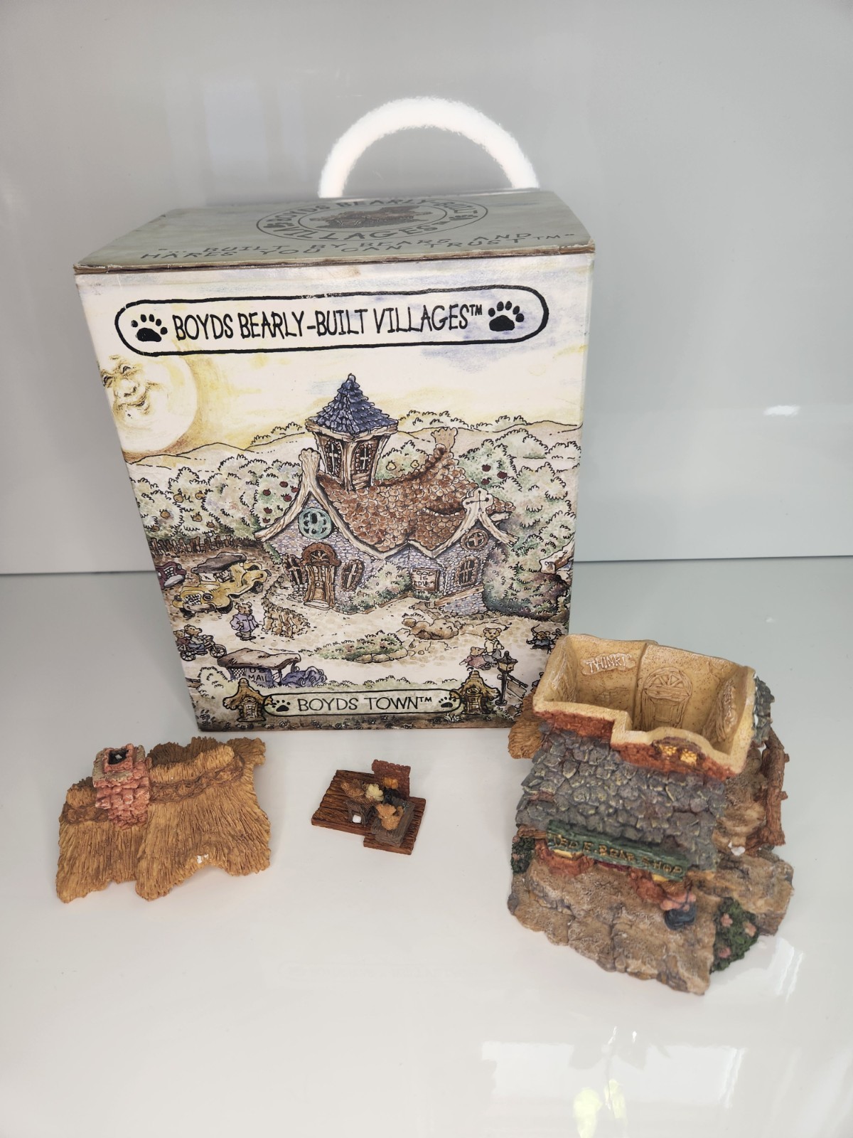 Boyd’s Bearly Built Villages Ted E. Bear Workshop Style# 19001