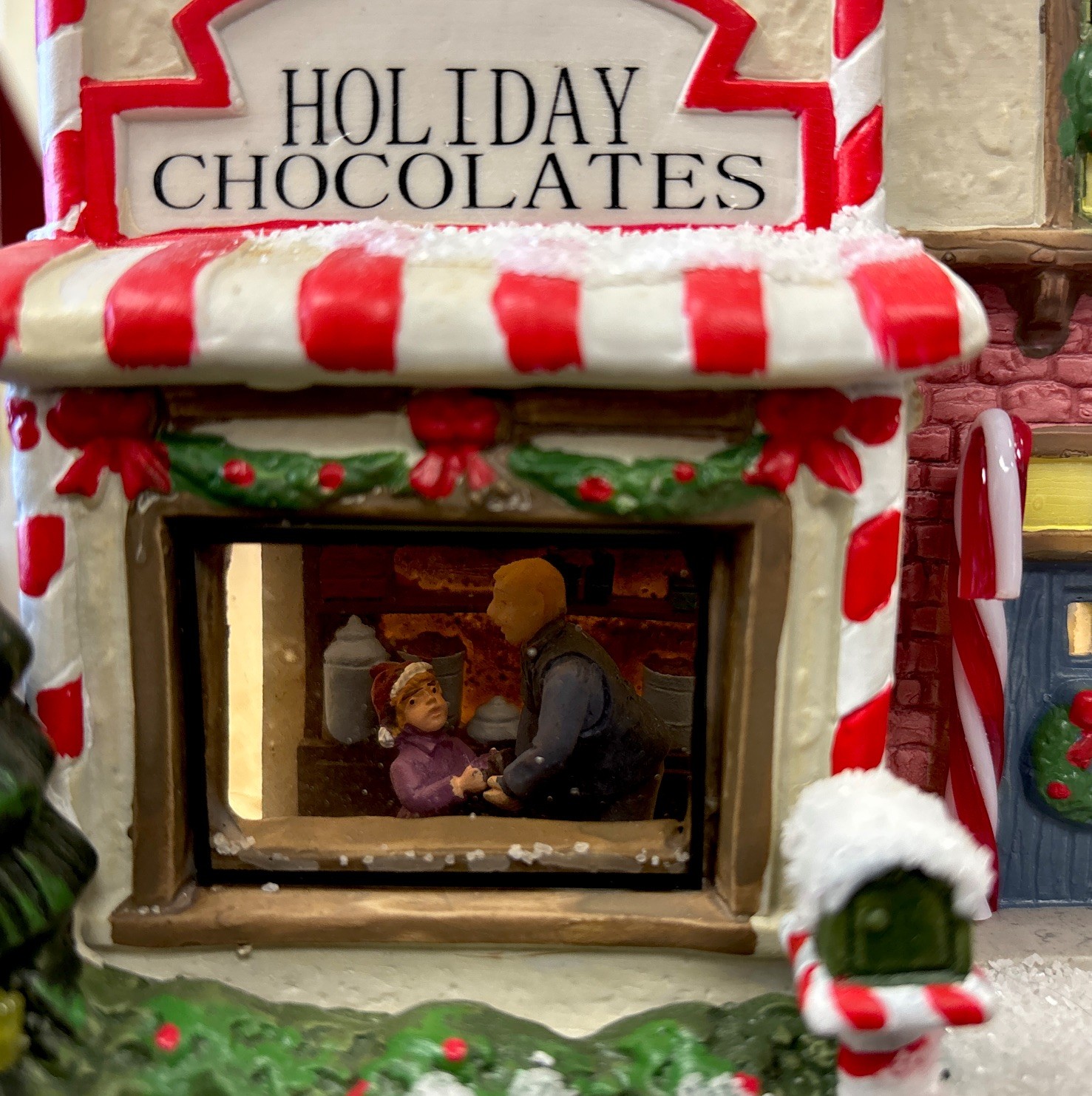 2013 St. Nicholas Square Village Collection “Holiday Chocolates” Works Mint/Box