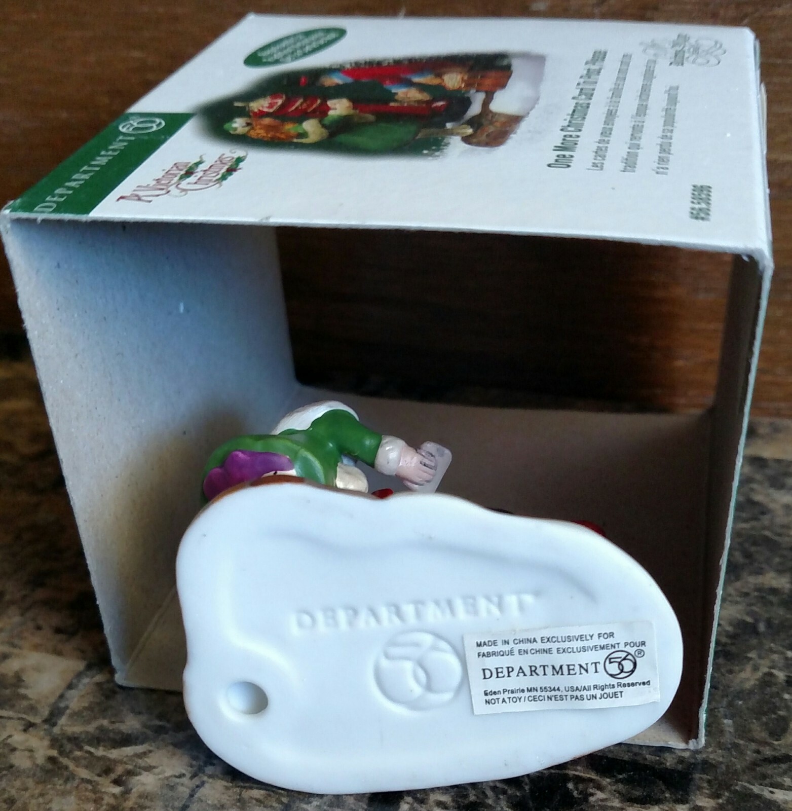 One More Christmas Card To Post, Please #58596 Dept 56 Dickens -BUYER GUARANTEE
