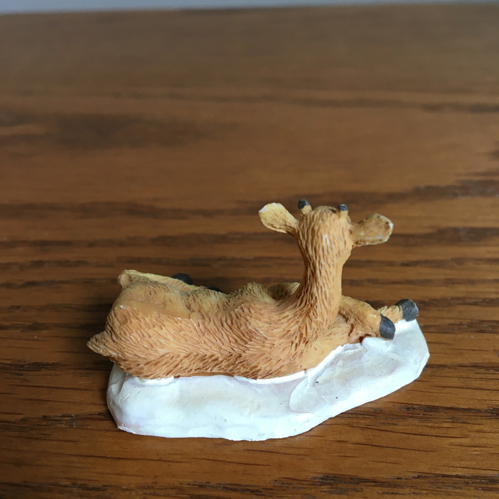 Lemax Deer Figurine Miniature Village Accessory Replacement Tan Resting Buck