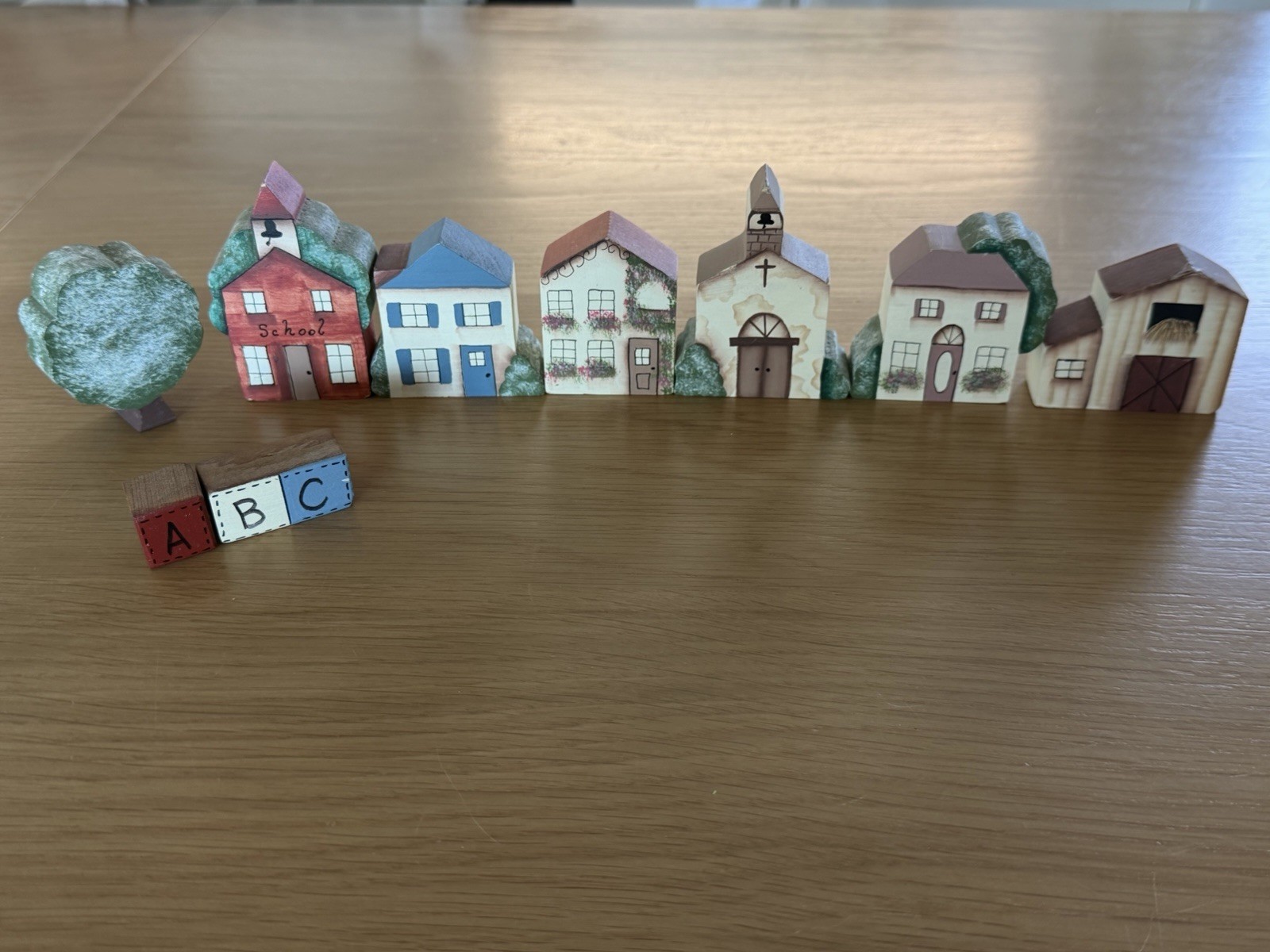 Wood Village VINTAGE 9P Handmade House