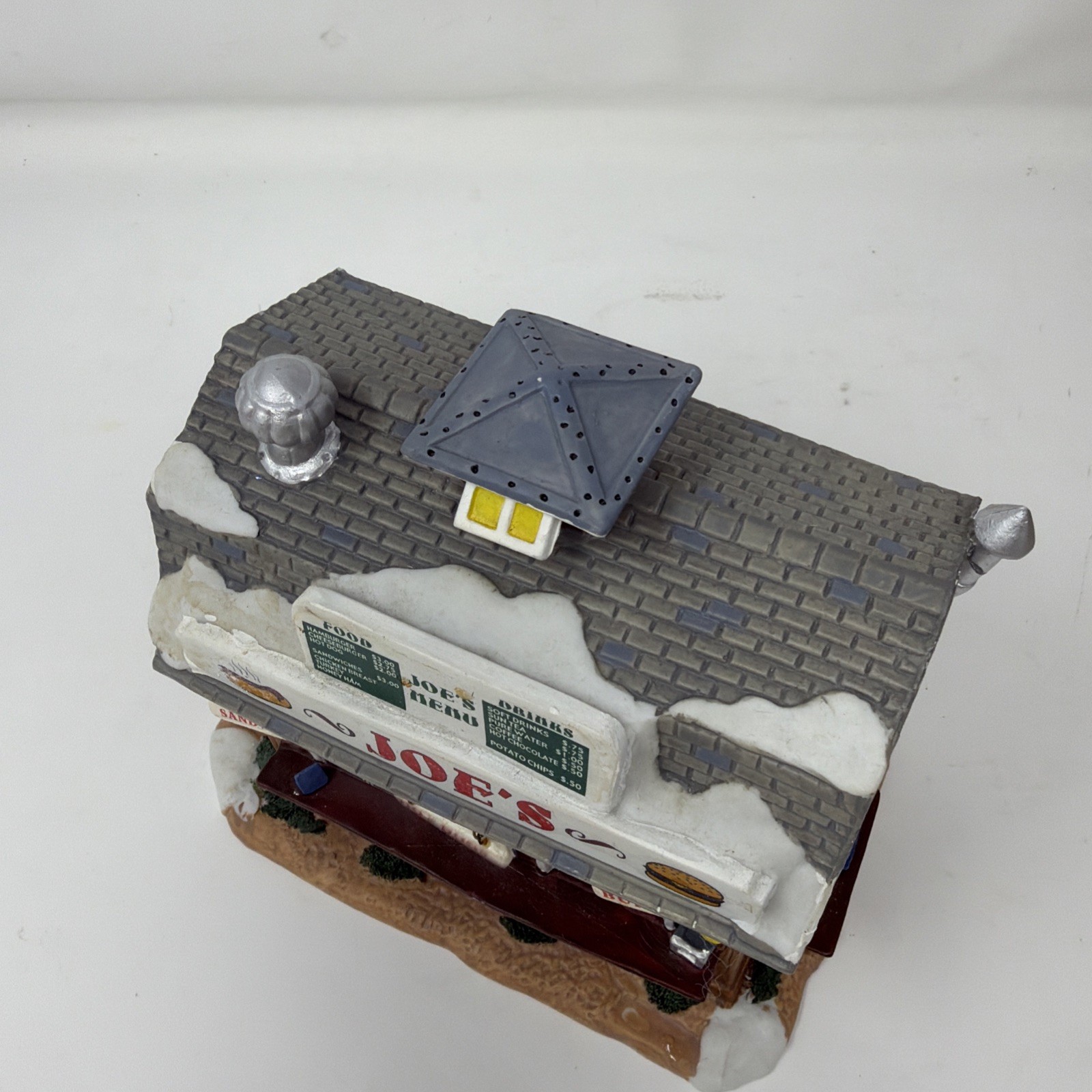 2005 Lemax Harvest Crossing Village Joe’s Burger & Hot Dog Stand Lighted W/Box