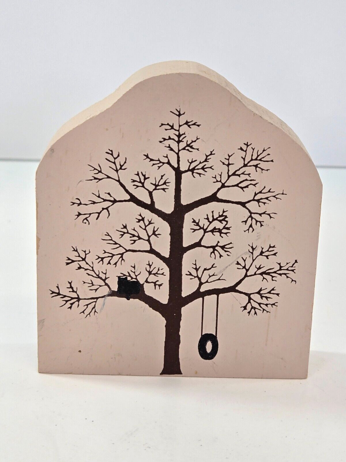 Cat’s Meow Village Tree Tire Swing Shelf Sitter