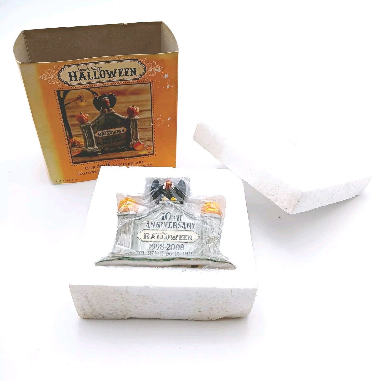 Department 56 Our Tenth Anniversary Halloween Series Village 805026