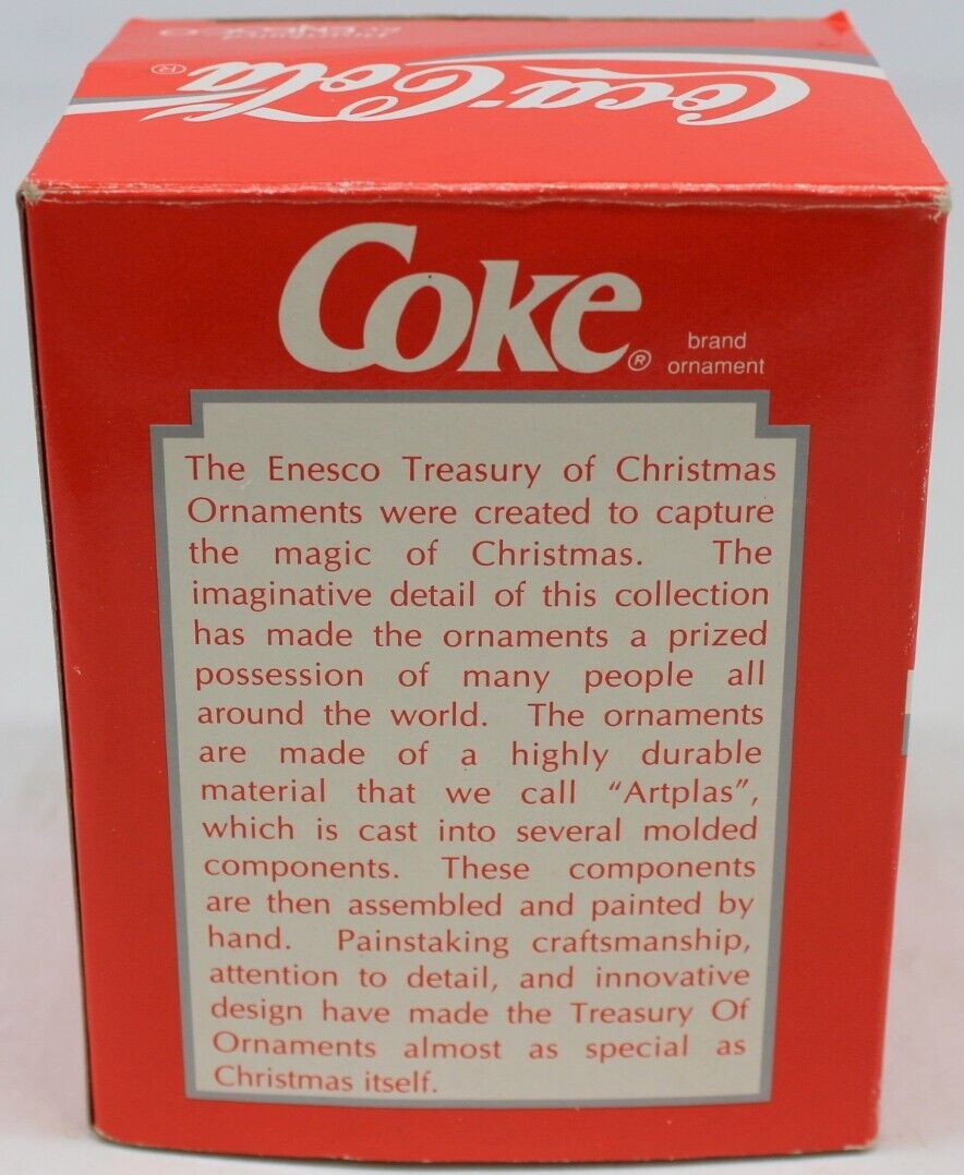 Coca Cola Light Up Your Holidays With Coke Limited Edition Ornament 1993 Bear