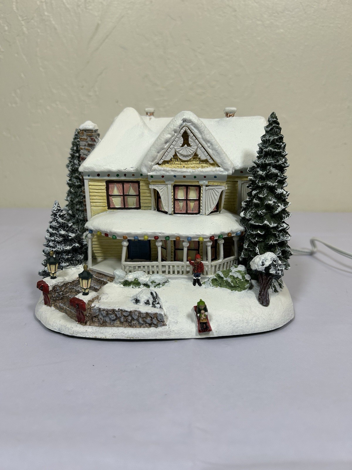 Hawthorne Village Thomas Kinkade Victorian Homestead Christmas Collection