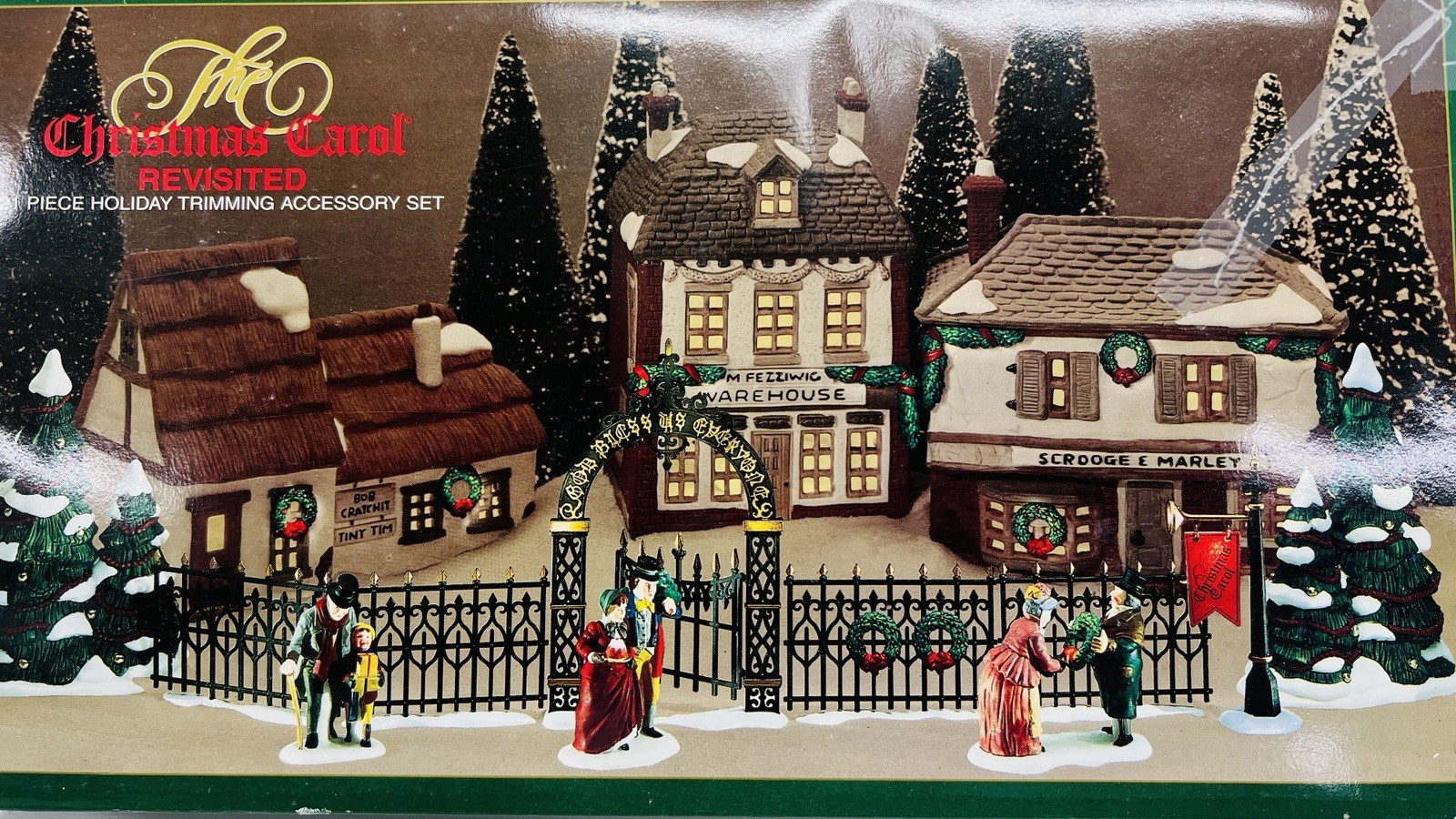 Dept. 56 “The Christmas Carol Revisited” 21 Piece Holiday Accessory Set Complete