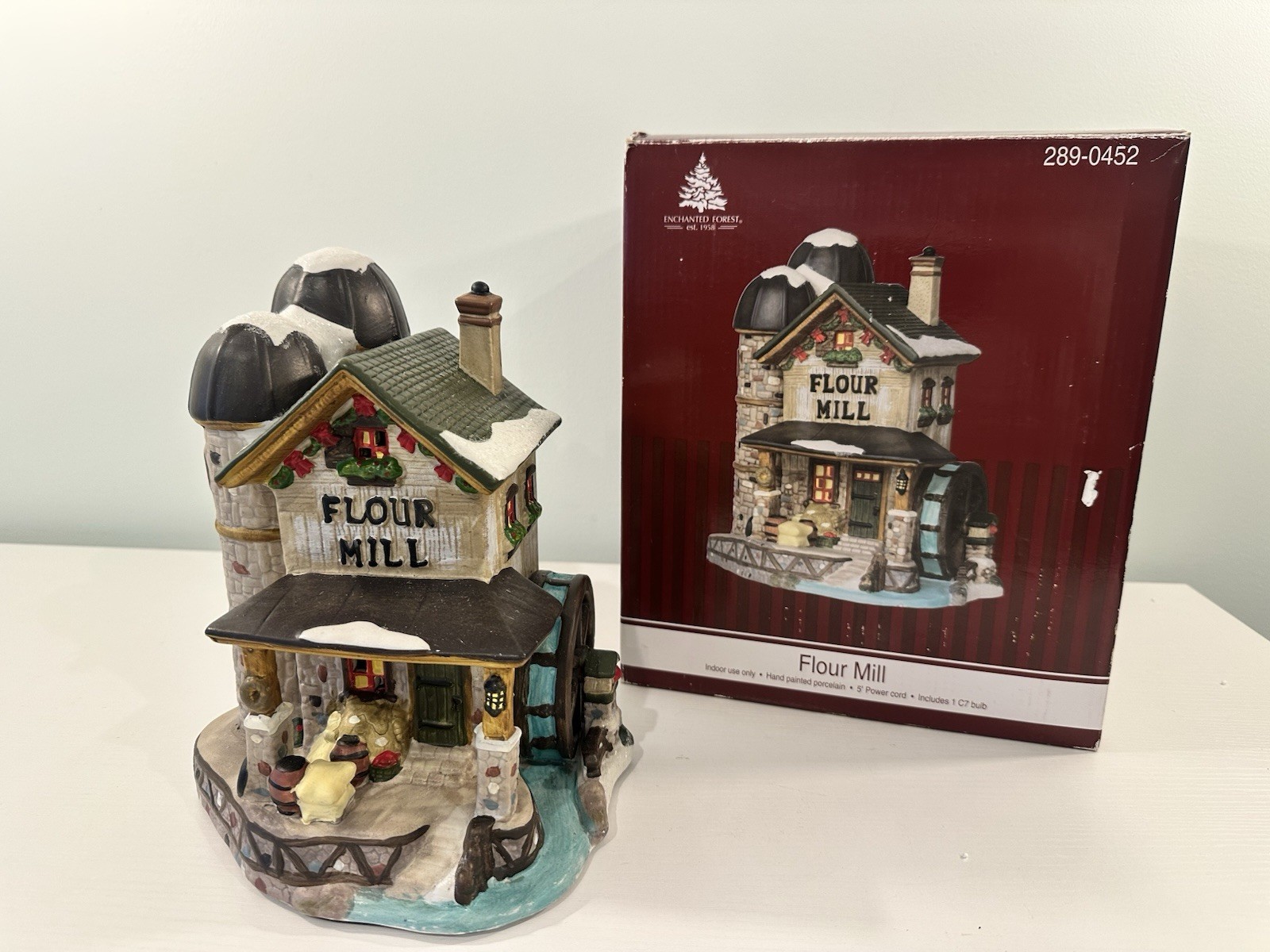 Lemax Enchanted Forest – Flour Mill 289-0452 With Box