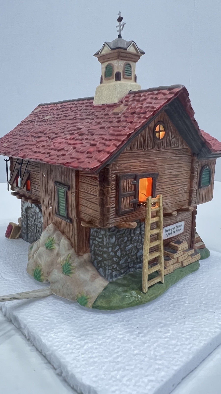 Dept 56 New England Village Series “The Cranberry House” Retired 2000 Complete