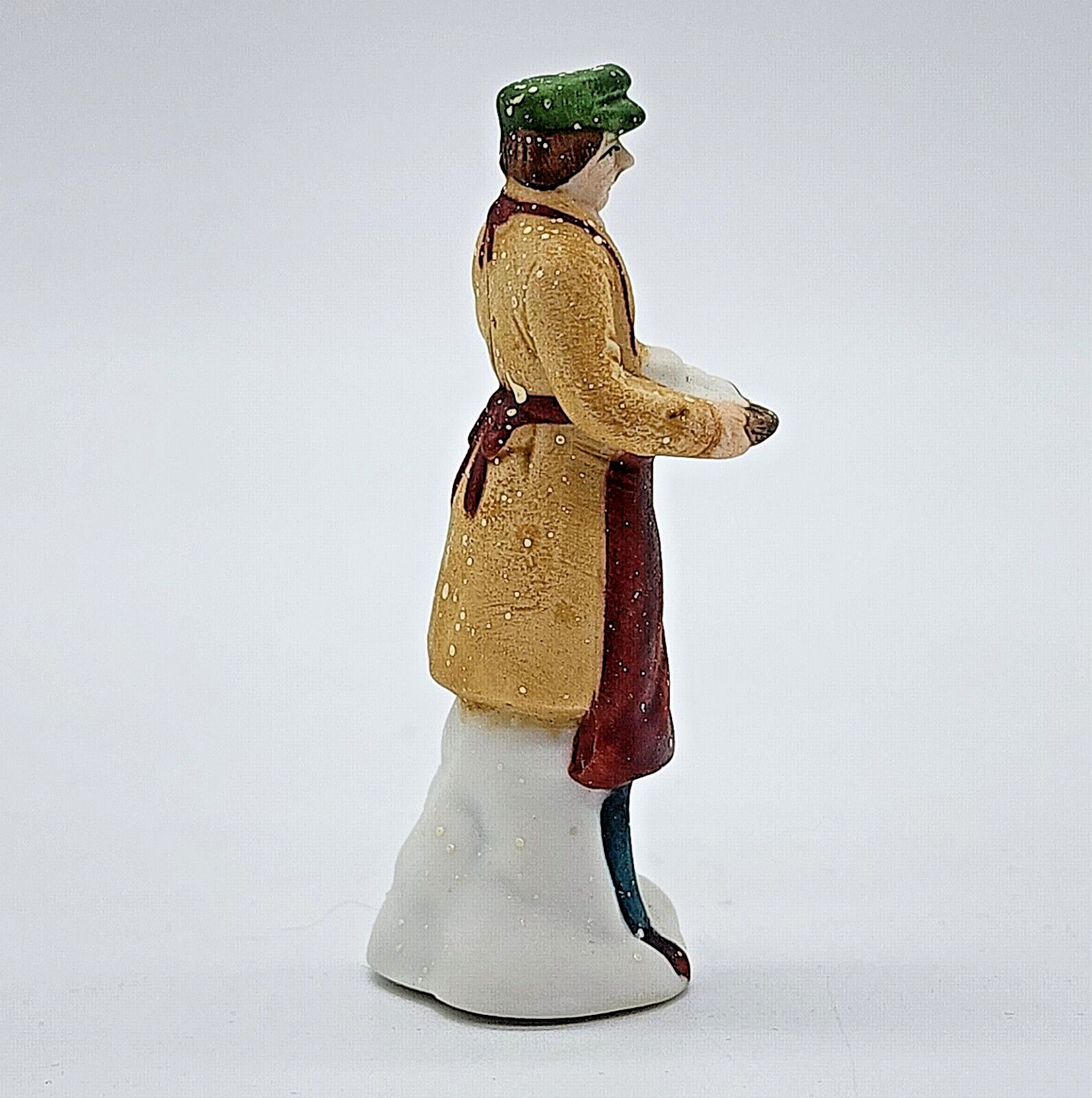 Dept 56 Village SHOPKEEPERS 59668 set of 4 handpainted porcelain retired Taiwan