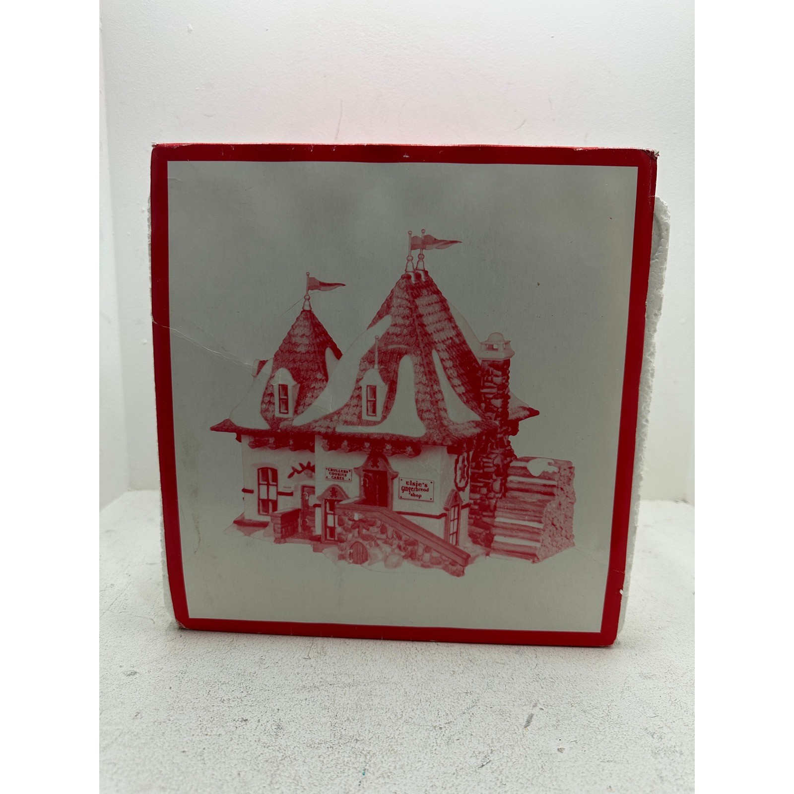 Dept 56 North Pole Series Elsie’s Gingerbread Shop 56730 Christmas Village 1998