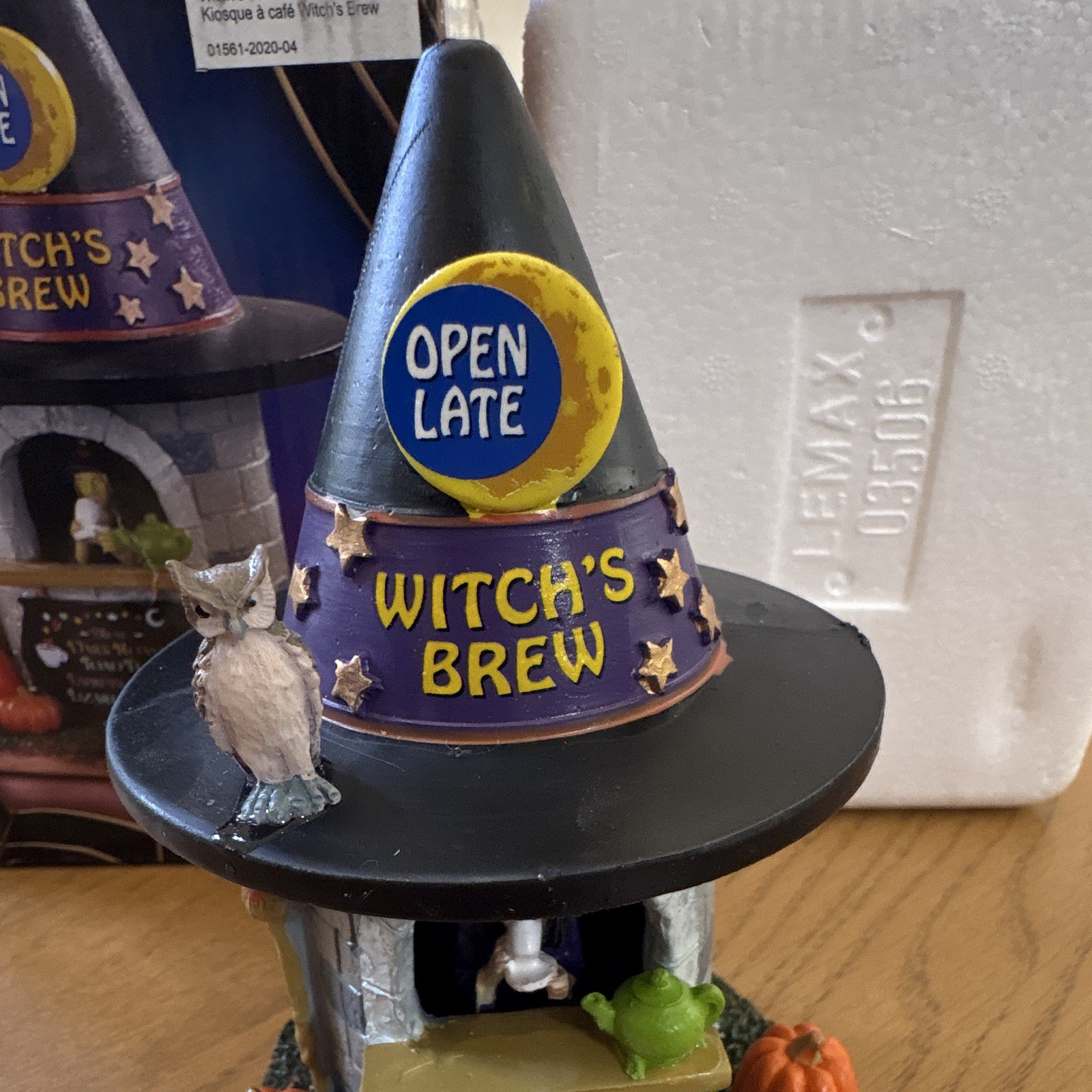 Lemax Spooky Town Witch’s Brew Table Accent Painted Resin Multicolor 2020 Box