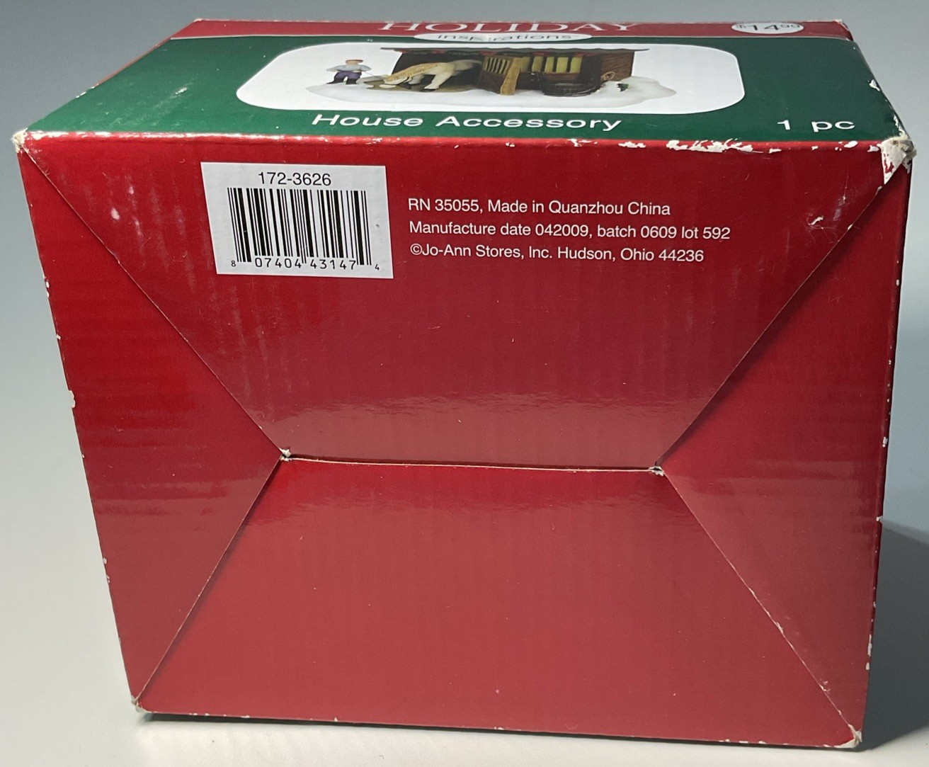 2009 Holiday Inspirations Horse Stable House Accessory Christmas Original Box