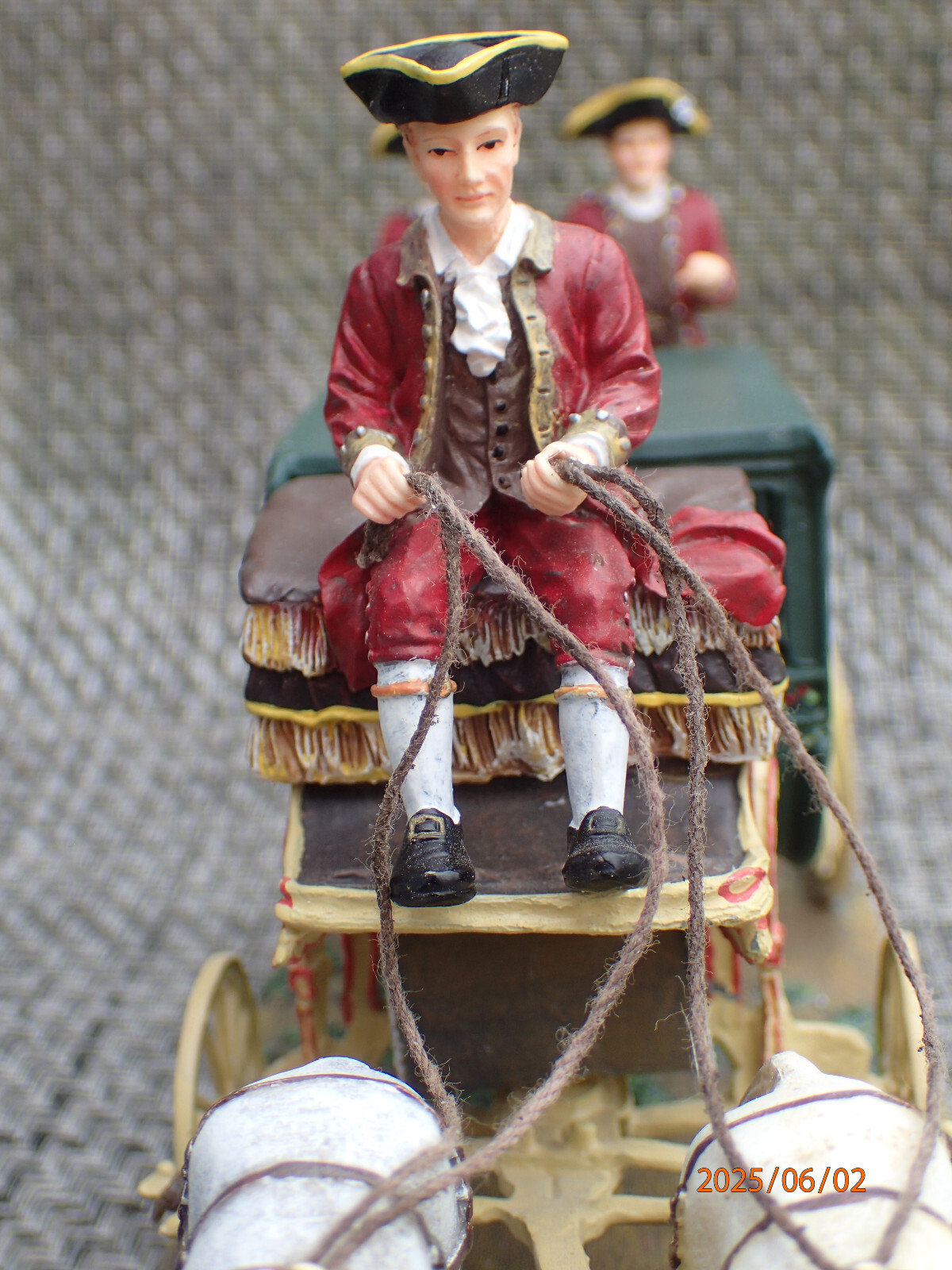 DEFECTIVE RANDOLPH CARRIAGE COLONIAL WILLIAMSBURG VILLAGE COLLECTION IN G3D
