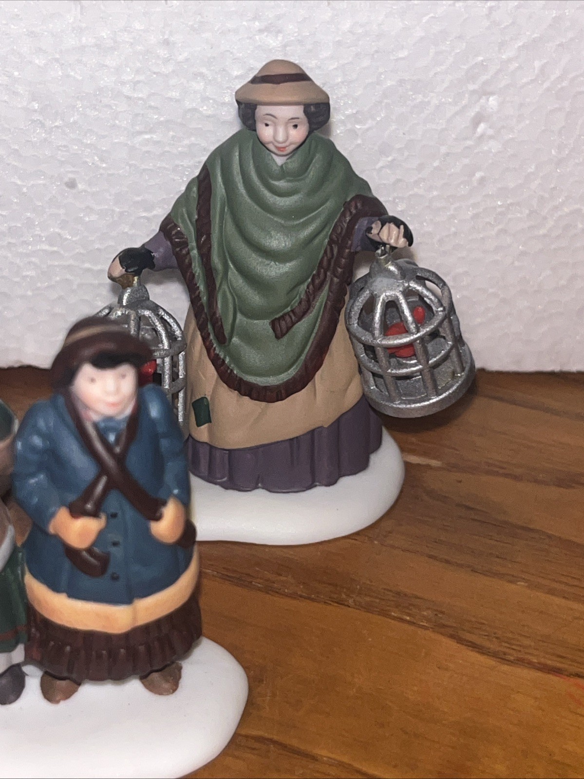 The Bird Seller Department 56 Heritage Village Collection #5803-3 Set of 3