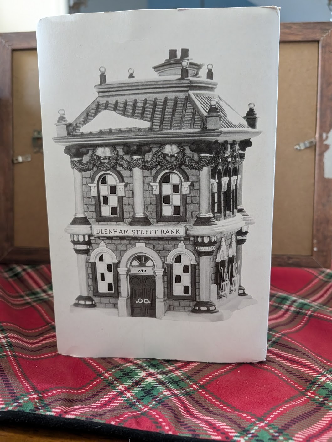 Dept 56 Dickens Village -Blenham Street Bank – 1995