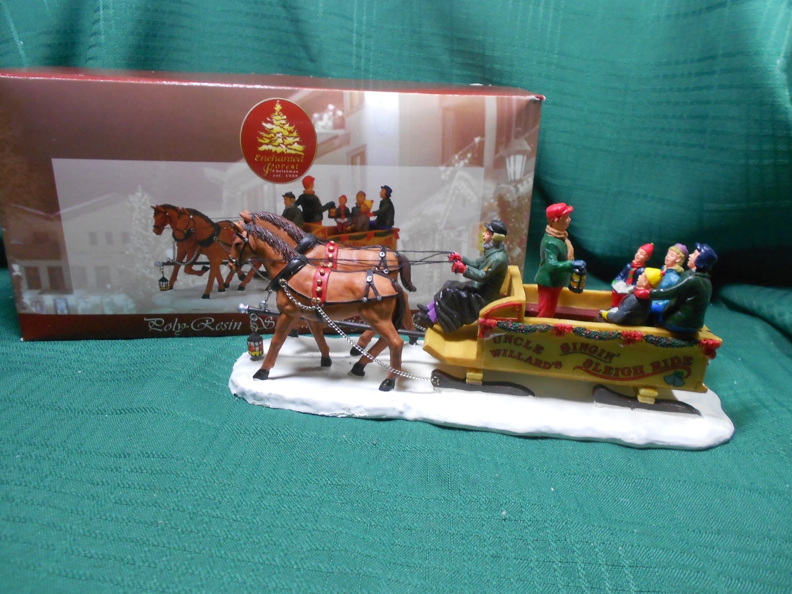 Lemax Accessory Singin Sleigh Ride Enchanted Forest