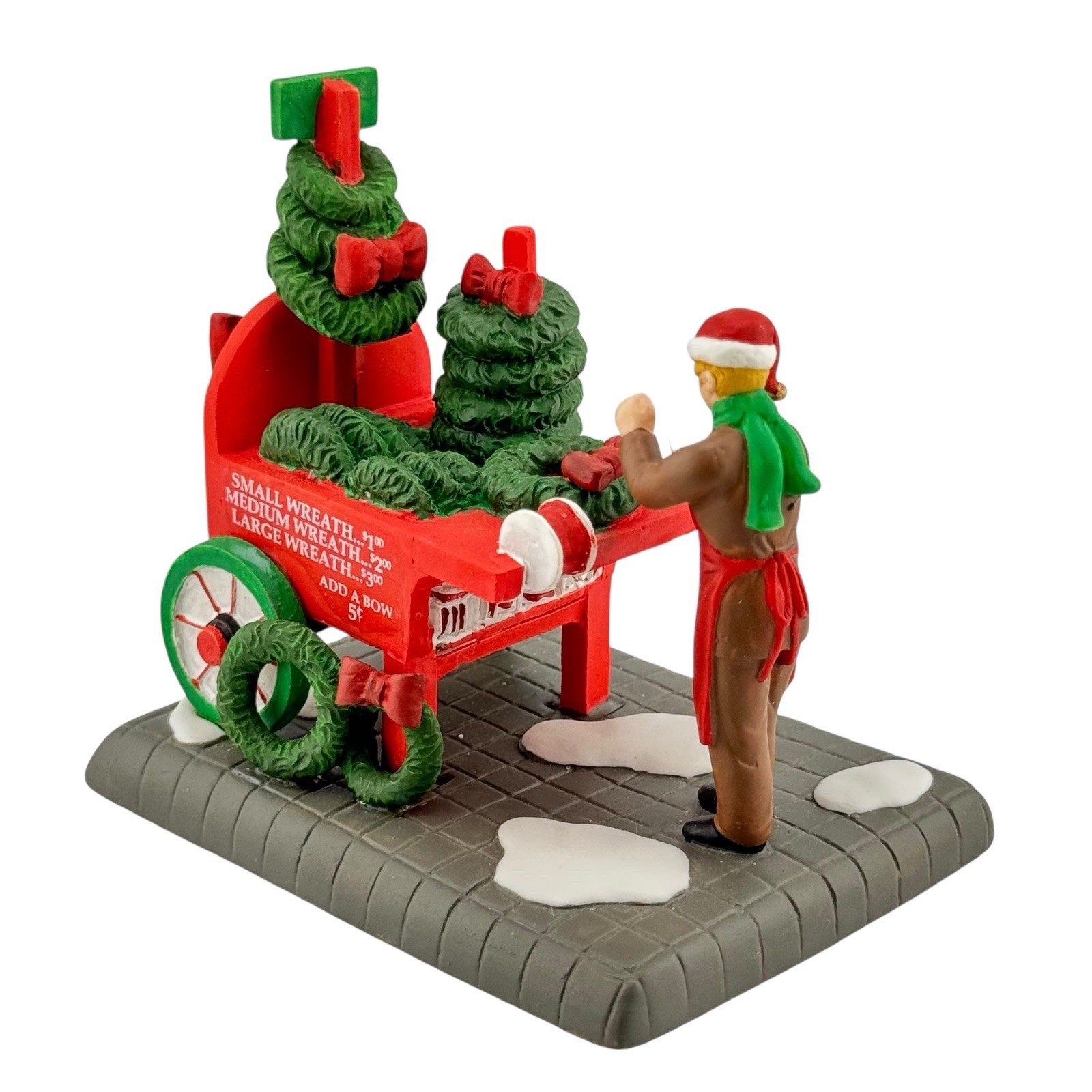 Department 56 City Wreath Seller 4020944 Christmas In The City