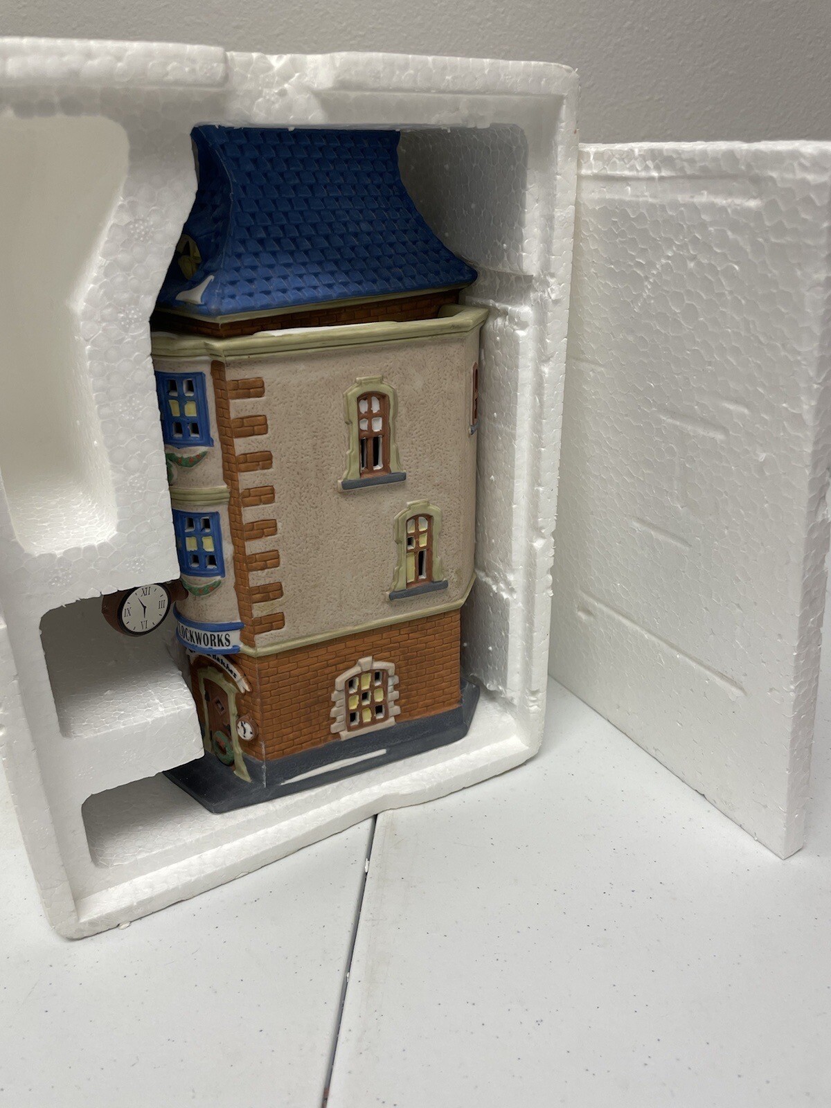 Department 56 “City Clockworks” Christmas in the City Series 1992 Excellent