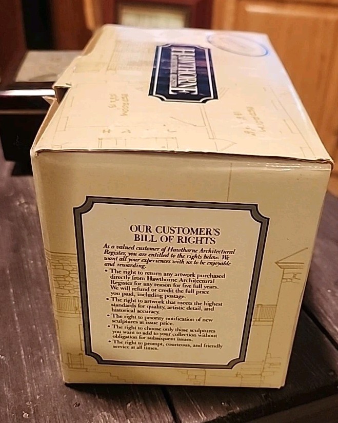 Hawthorne Olde Porterfield Tea Room Thomas Kinkade Candlelight Cottage W Box
