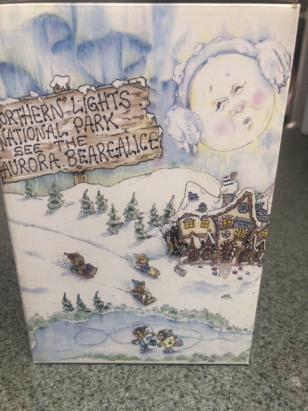 Boyds Bearly Built Villages HOOFER HALL REINDEER DORMITORY