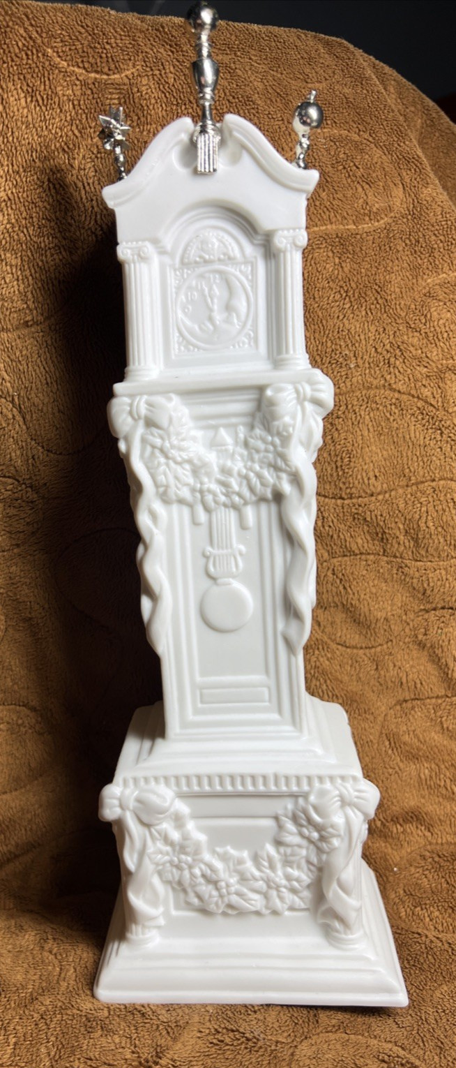 Department 56 Winter Silhouette- Grandfather Clock Figurine #7797-6